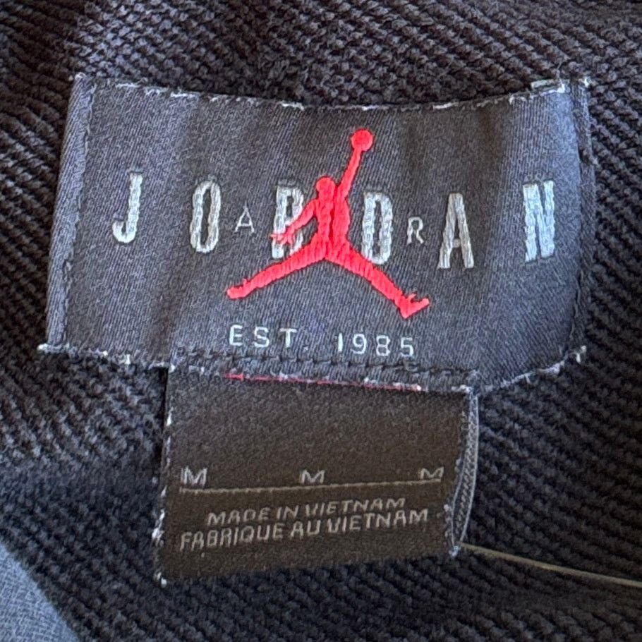 Jordan Brand × Nike × Vintage Crazy Vintage Y2K Jordan Brand Skater Grunge Unique Hoodie Size US M / EU 48-50 / 2 - 7 Thumbnail
