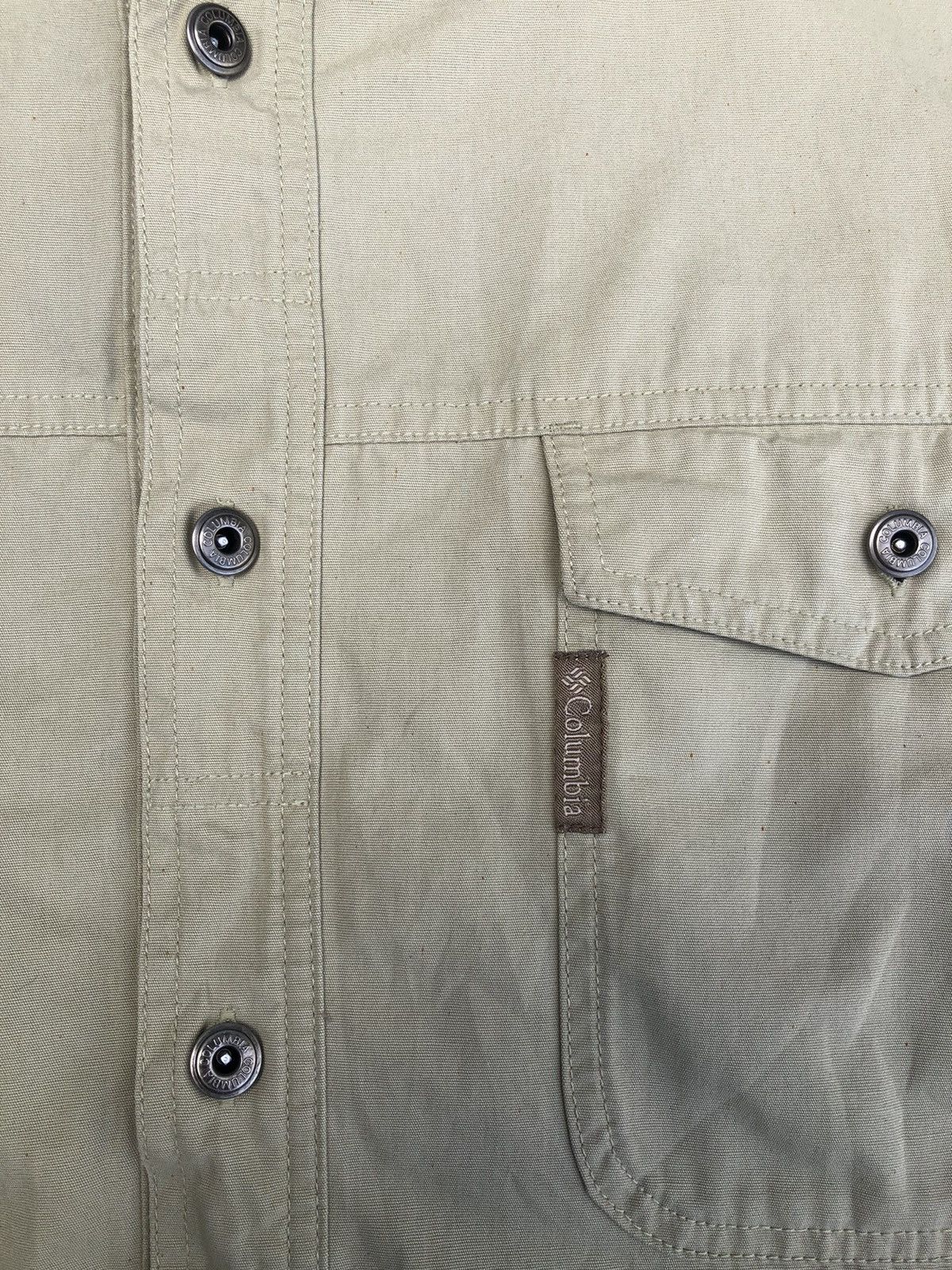 Columbia × Vintage Vintage Columbia Omni Shield Workwear Fleece Shirt Size US L / EU 52-54 / 3 - 6 Thumbnail