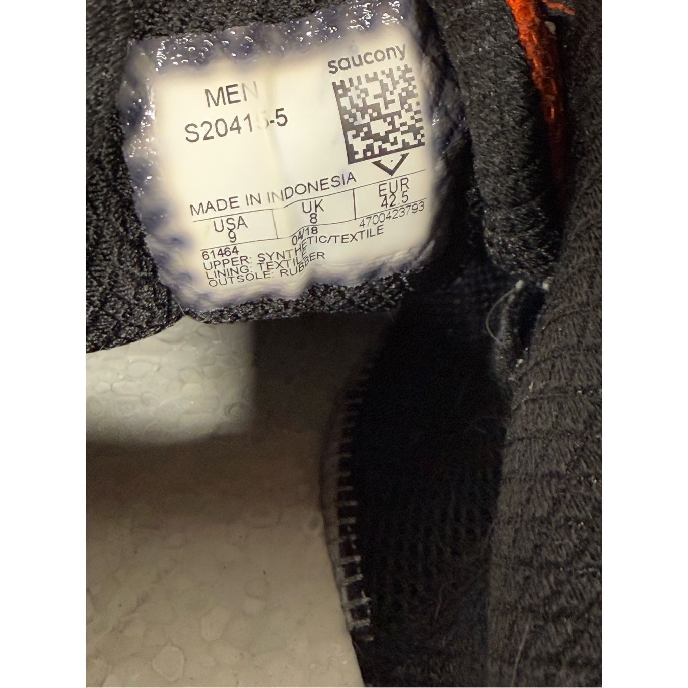 Saucony Saucony Shoes Road Running Blue/Orange Guide ISO Everun S204 Size US 9 / EU 42 - 8 Thumbnail