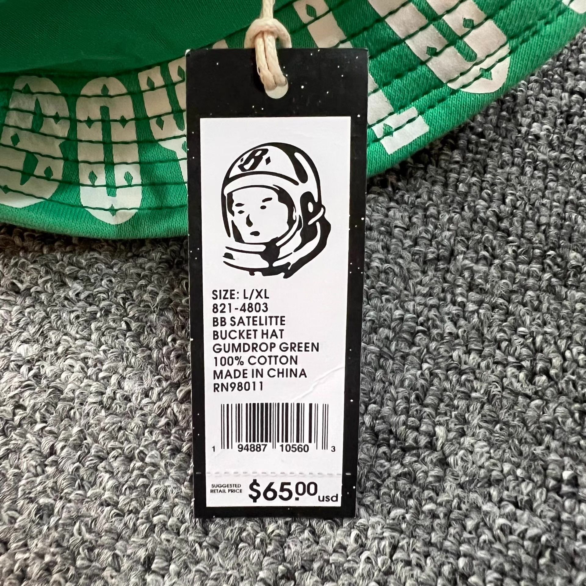 Billionaire Boys Club BBC US Logo Bucket Hat Billionaire Boys Club Q7 Size ONE SIZE - 2 Thumbnail