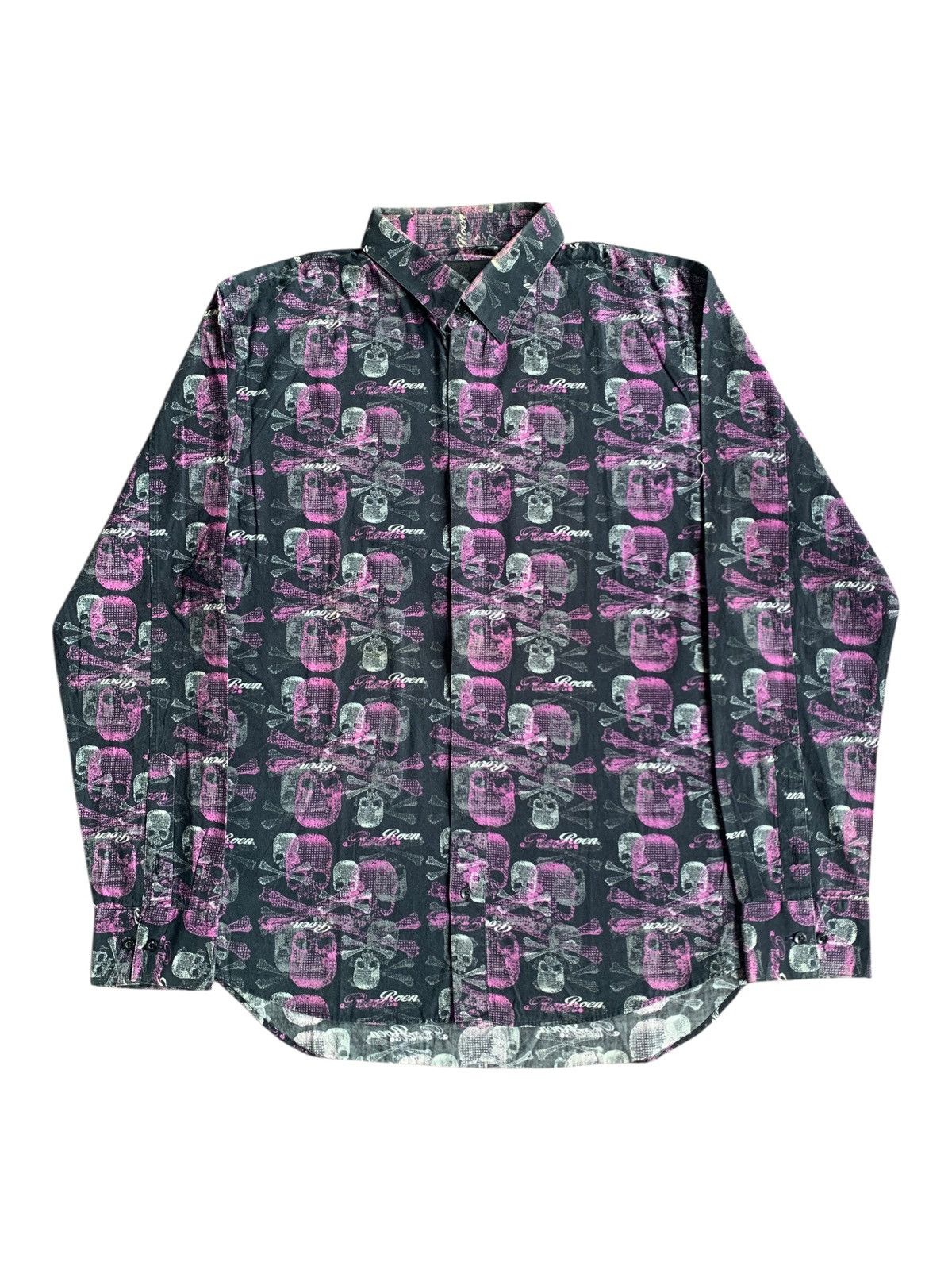 Roen Rare Roen x semanticdesign full print shirtbutton up Size US L / EU 52-54 / 3 - 1 Thumbnail