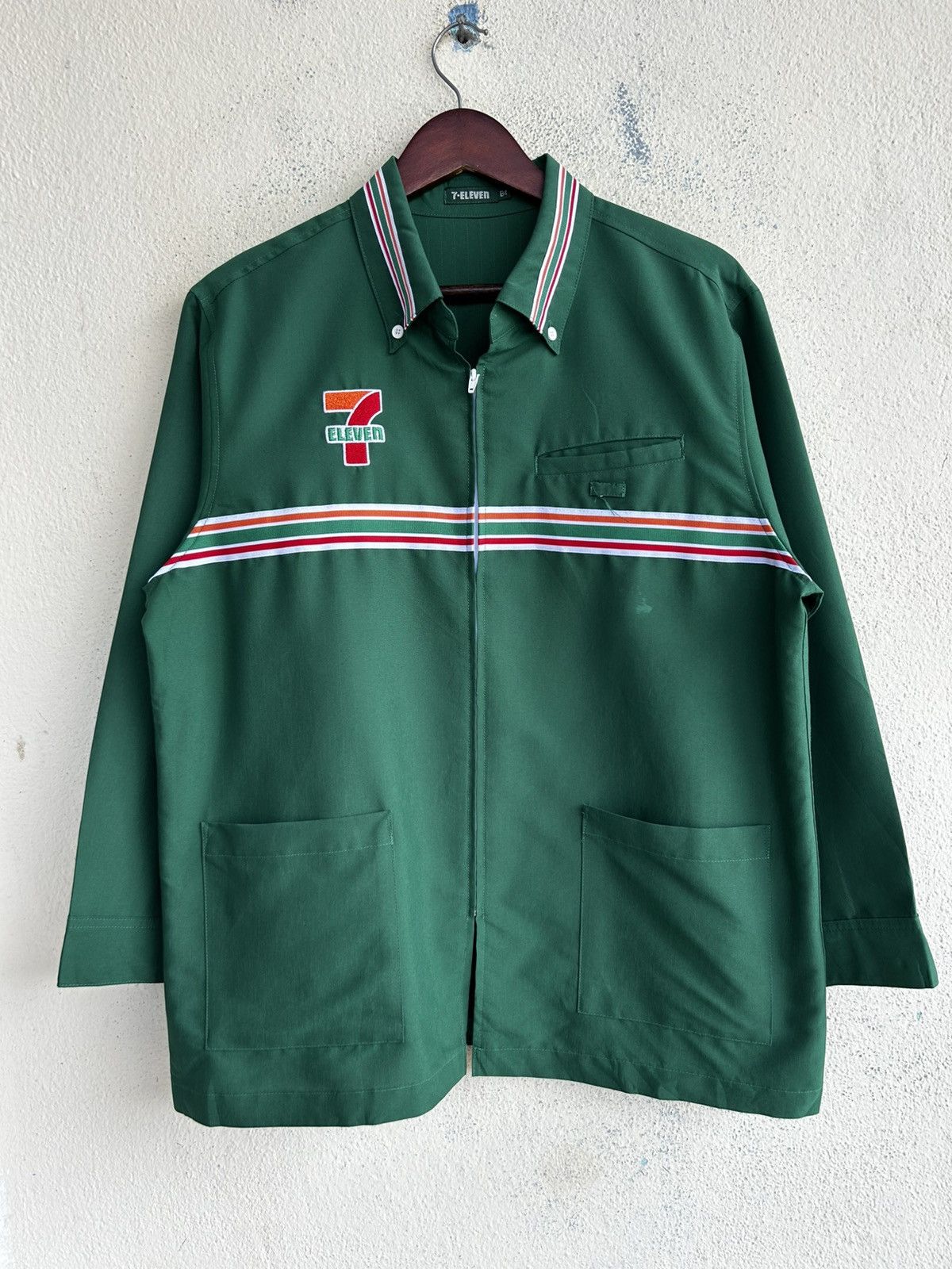 Japanese Brand 7 Eleven Working Shirt Size US L / EU 52-54 / 3 - 1 Thumbnail