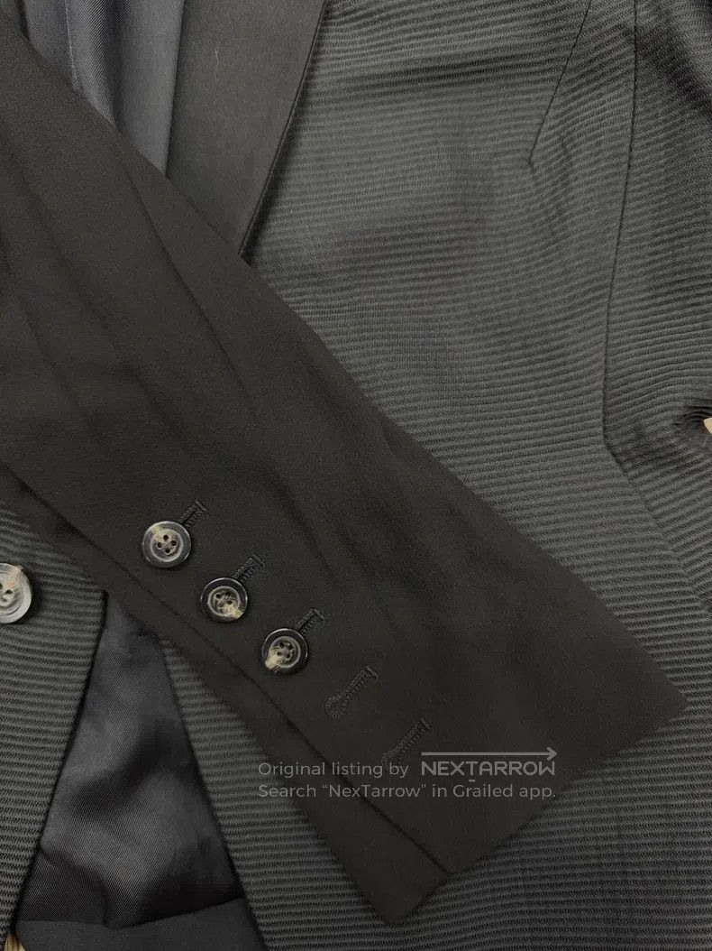 Rick Owens Rick Owens Black patchwork blazer jacket Size XS / US 0-2 / IT 36-38 - 6 Thumbnail