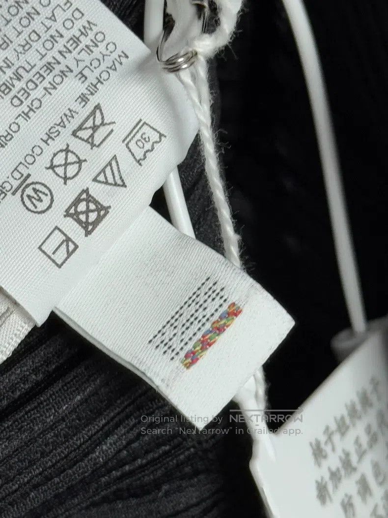 Issey Miyake Issey Miyake size:3 Horizontal Striped Wide Leg Pants Size 22" - 4 Thumbnail