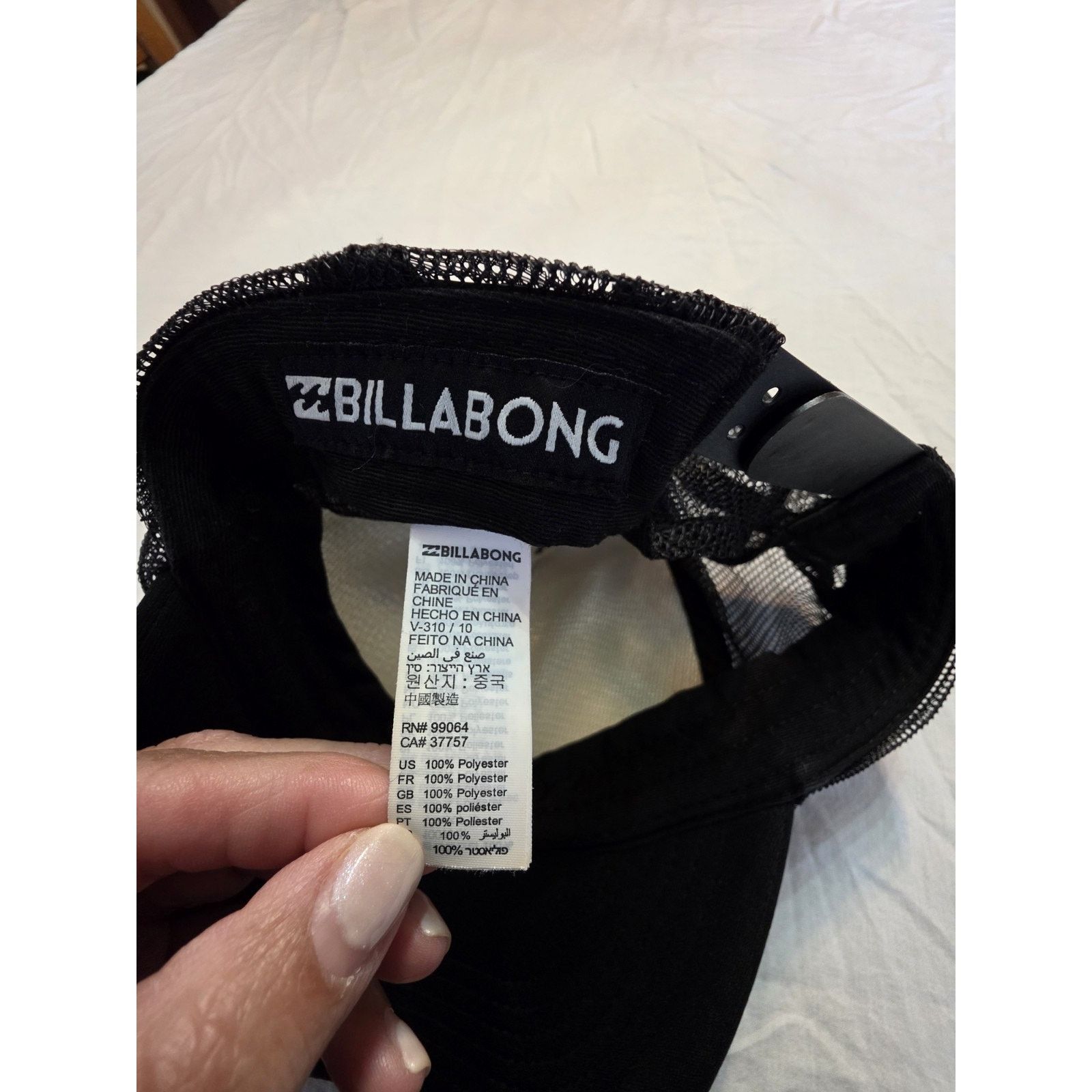 Billabong Billabong Las Vegas Trucker Snapback Hat Size ONE SIZE - 4 Thumbnail