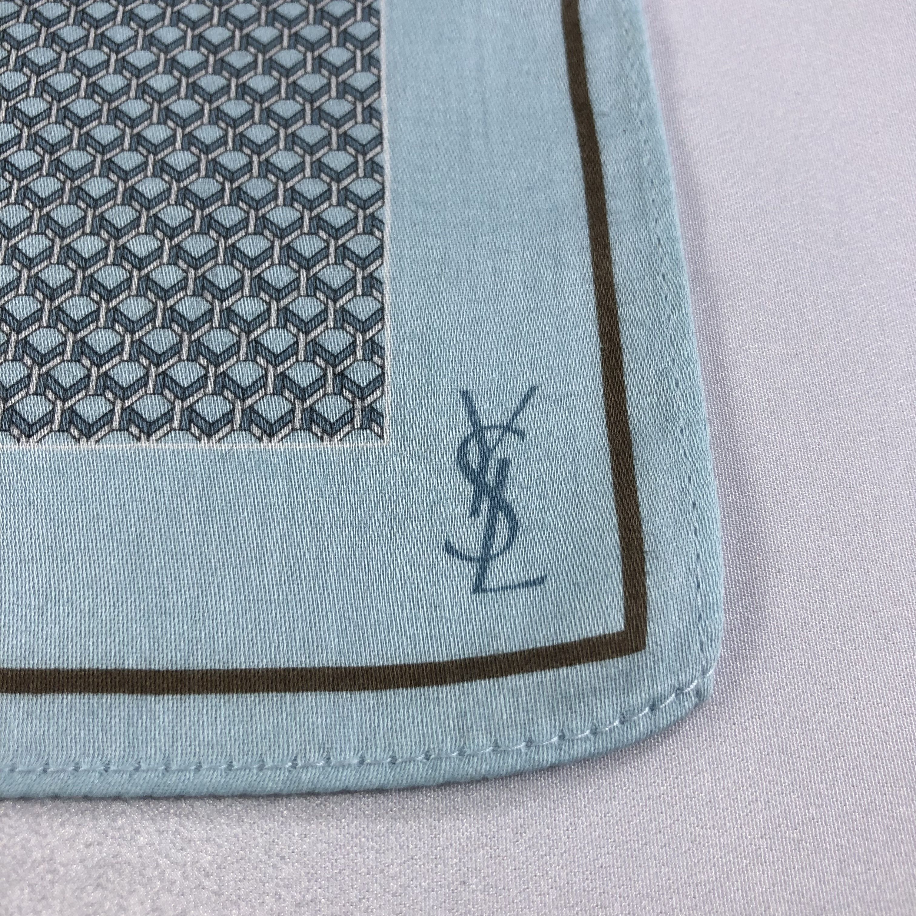 Yves Saint Laurent YSL Handkerchief Neckerchief Bandana H1864 Size ONE SIZE - 4 Thumbnail