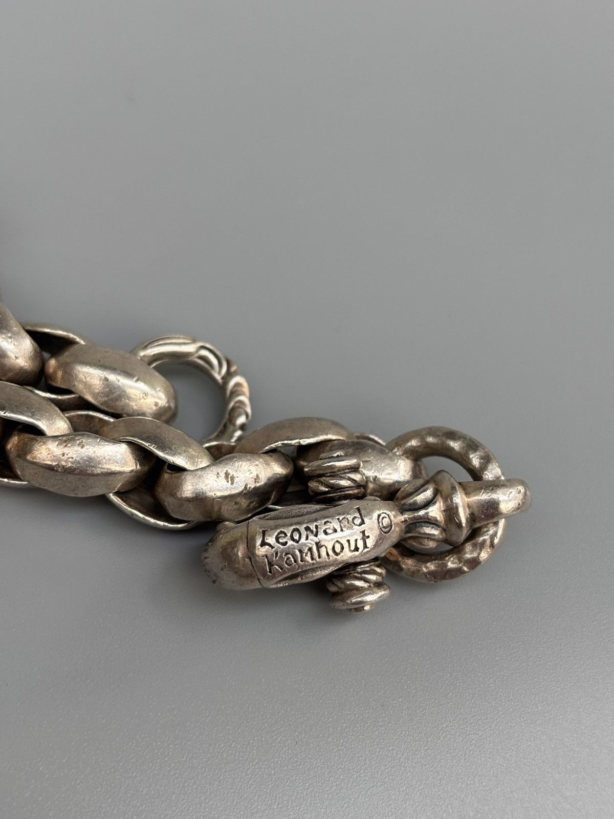 LONE ONES 90s OG Leonard Kamhout Chrome Hearts Eagle Silver Bracelet Size ONE SIZE - 3 Thumbnail
