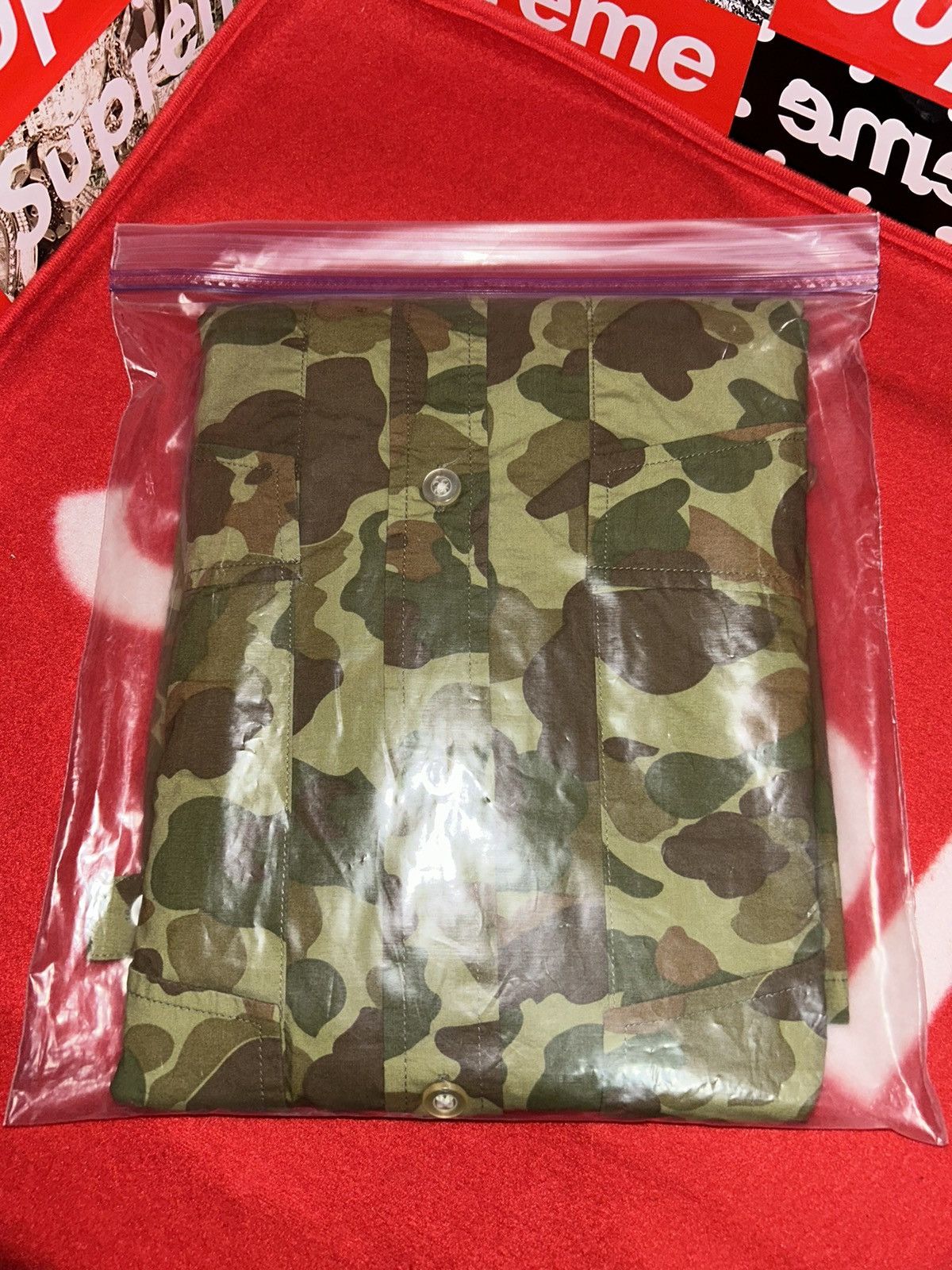 Supreme Supreme Safari Shirt size Large NEW 2012 release Size US L / EU 52-54 / 3 - 3 Thumbnail
