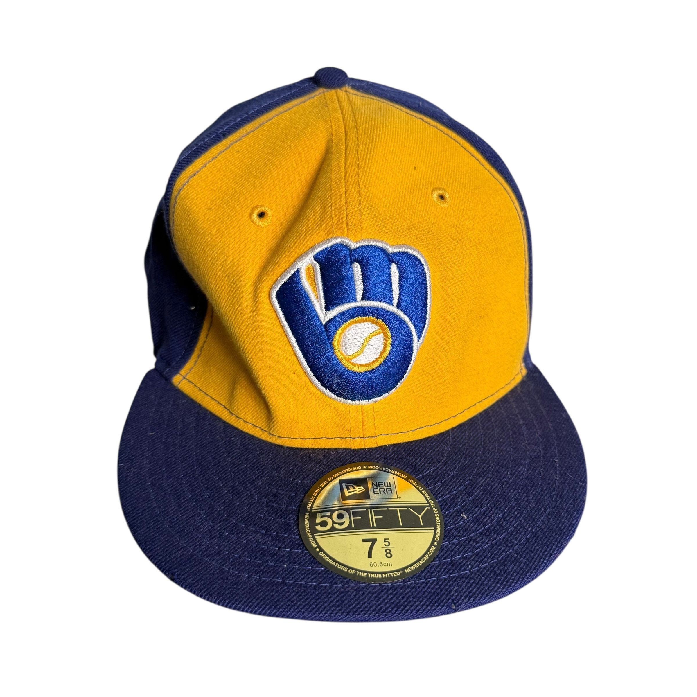 MLB 🔥RARE🔥New Era x Cooperstown Milwaukee Brewers MLB Cap Size ONE SIZE - 1 Thumbnail