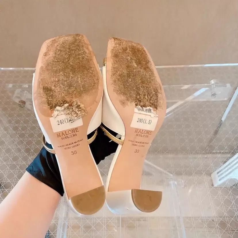 Malone Souliers MALONE heeled sandals 38 EU pre-owned Size US 7.5 / IT 37.5 - 7 Thumbnail
