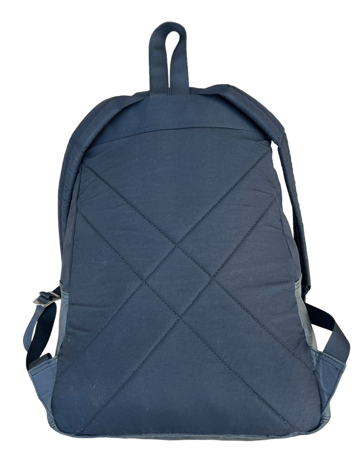 Leather Vintage Lounge Lizard Patina Leather Nylon Backpack Bag Size ONE SIZE - 10 Thumbnail