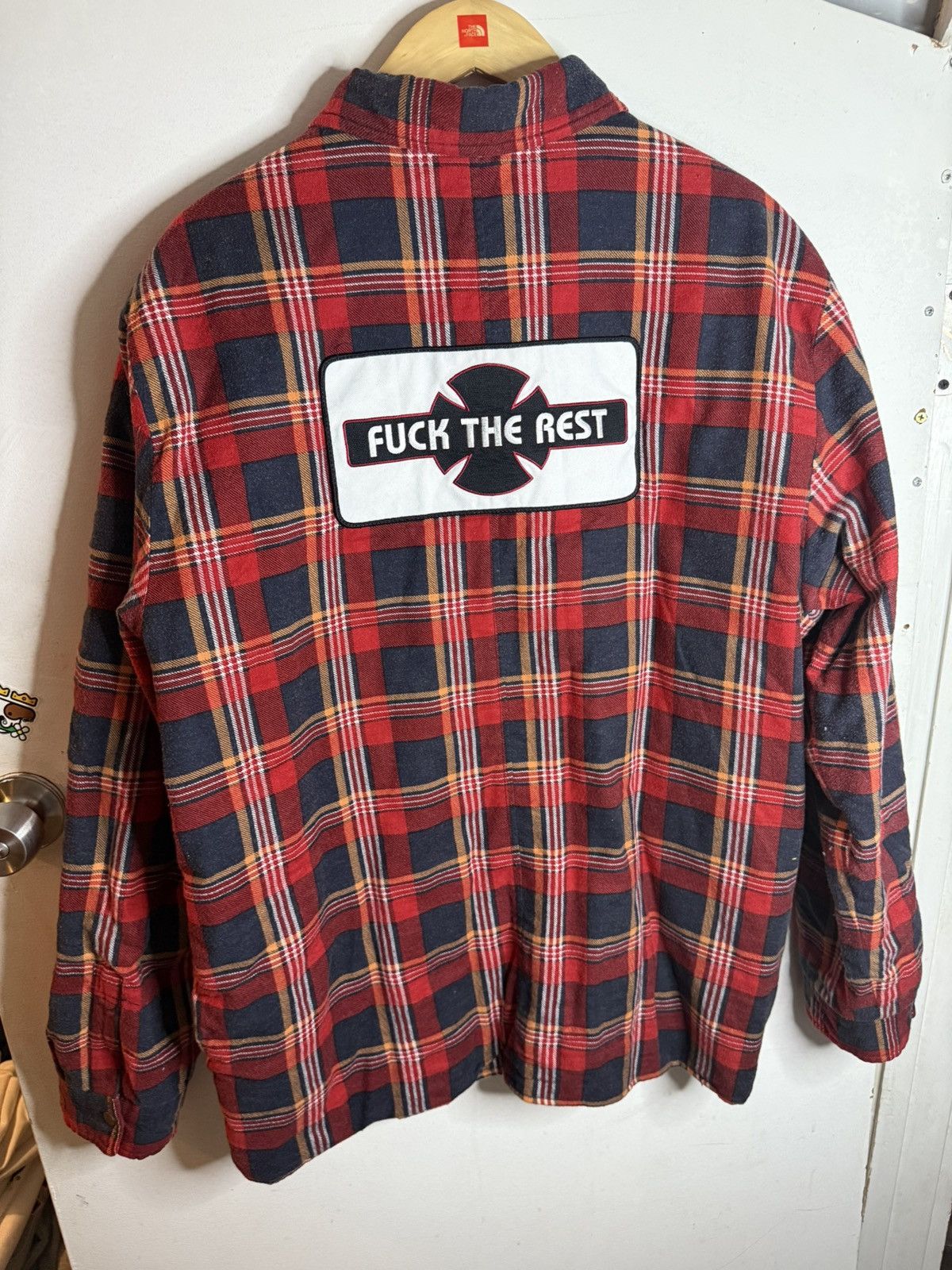 Independent Truck Co. × Supreme Supreme x Independent Co. Plaid Flannel Shirt XL Men’s Rare Size US XL / EU 56 / 4 - 1 Thumbnail