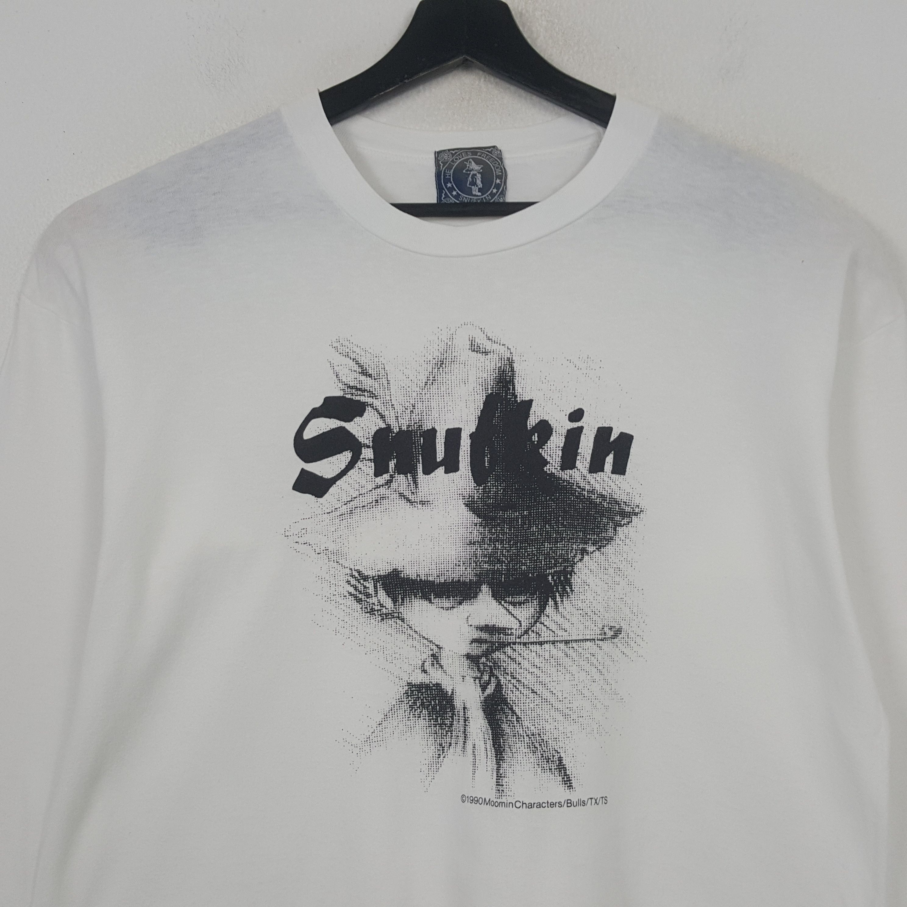 Vintage Snufkin Character Moomin Books Long Sleeve Tshirt RR3 Size US L / EU 52-54 / 3 - 2 Thumbnail