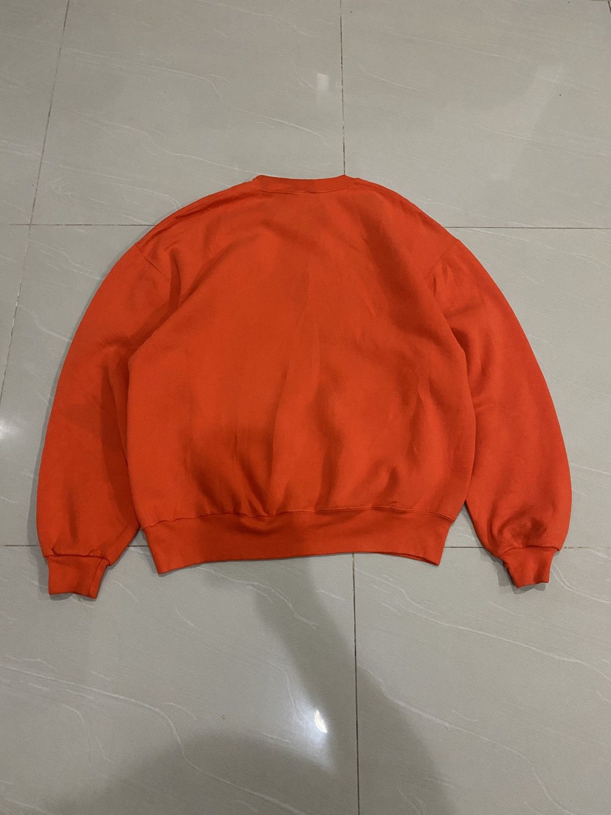 Russell Athletic Vintage 90s Russell Athletic Orange Sweatshirt Size US XL / EU 56 / 4 - 4 Thumbnail