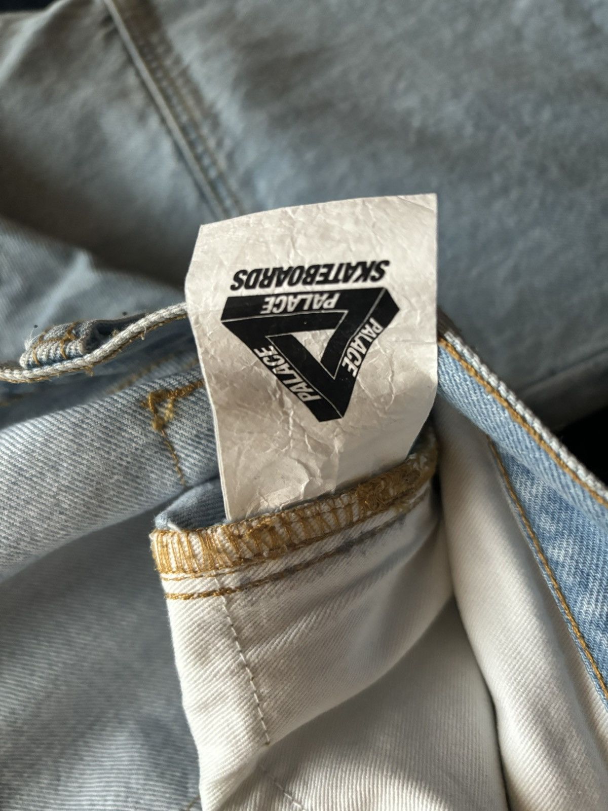 Palace Palace duck bomb panel jeans | Grailed