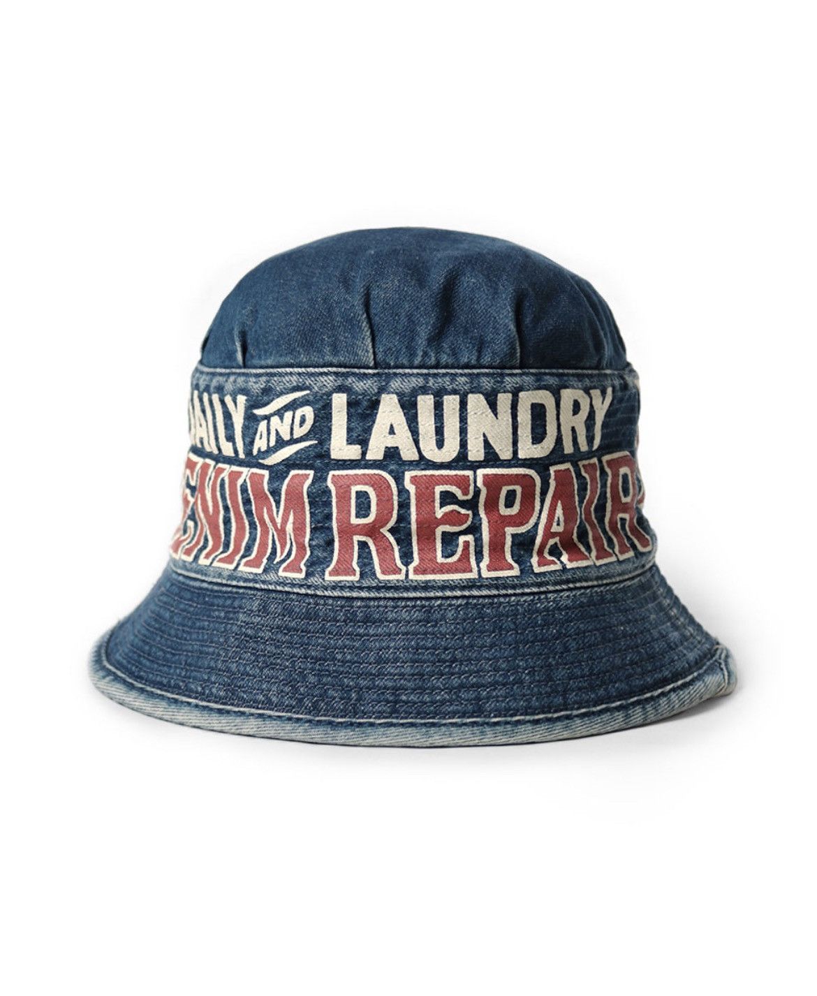 Kapital 11.5oz Demin laundry hat Size ONE SIZE - 1 Thumbnail