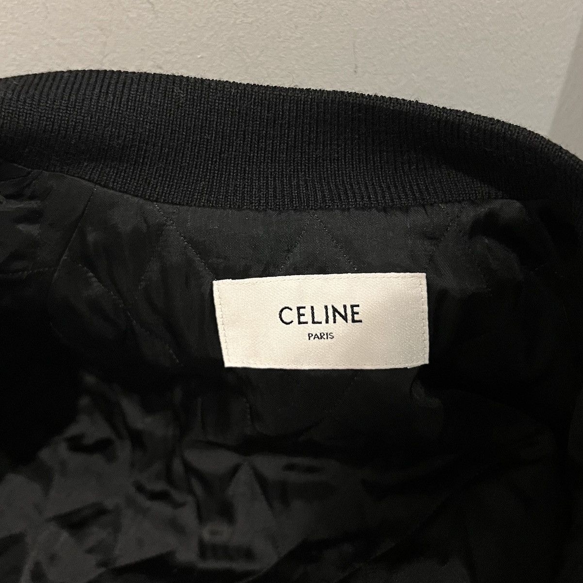 Celine × Hedi Slimane Celine Varsity Jacket in Large Size US L / EU 52-54 / 3 - 5 Thumbnail