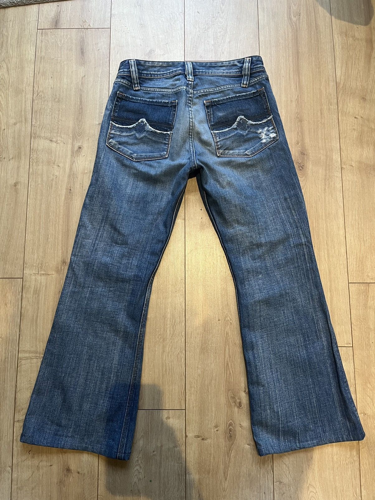 Diesel × Vintage Diesel Zaf flare bootcut jeans | Grailed