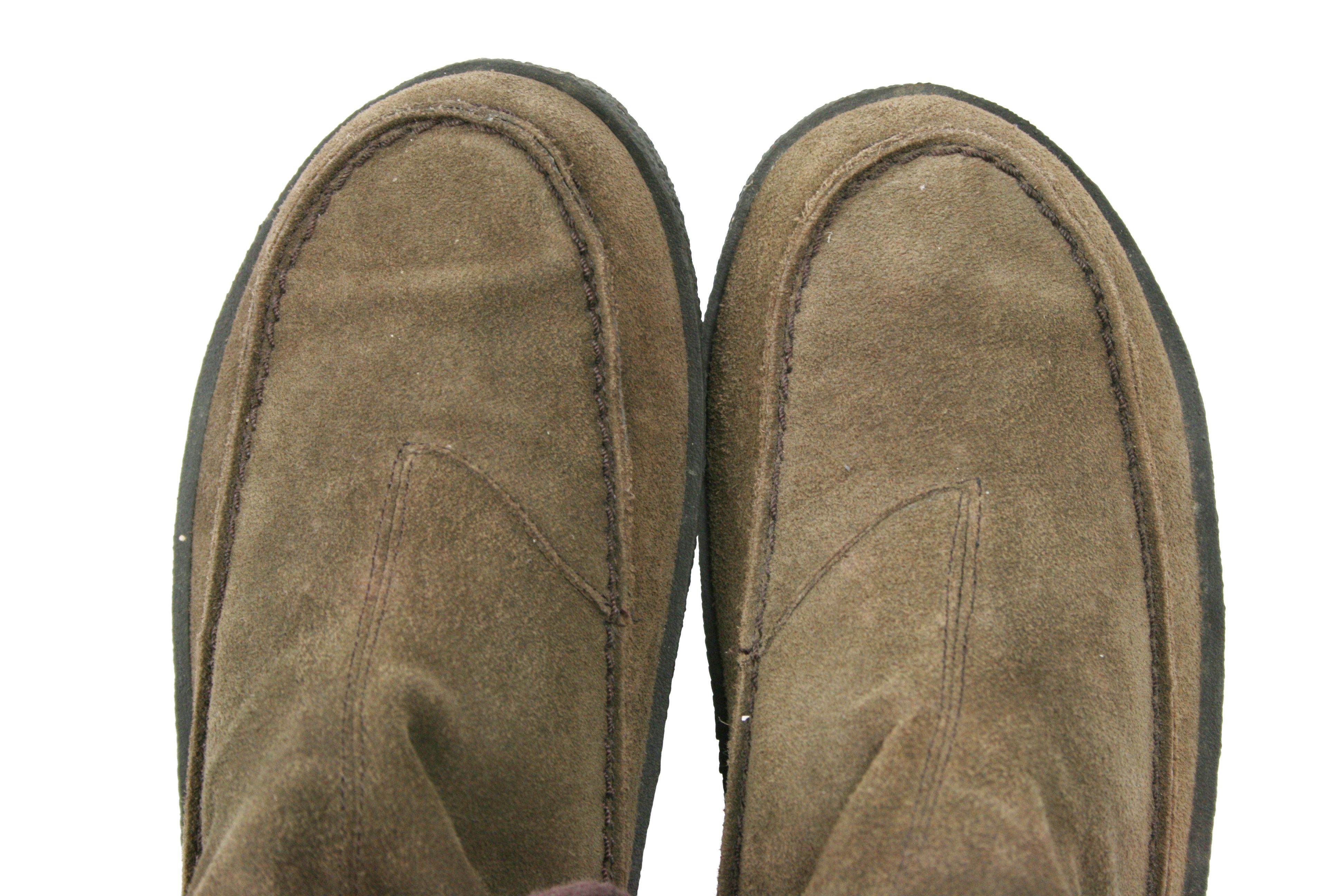 Camper 00S Y2K Goblin Faux Fur Lined Suede Boots Vintage Size US 7 / IT 37 - 7 Thumbnail