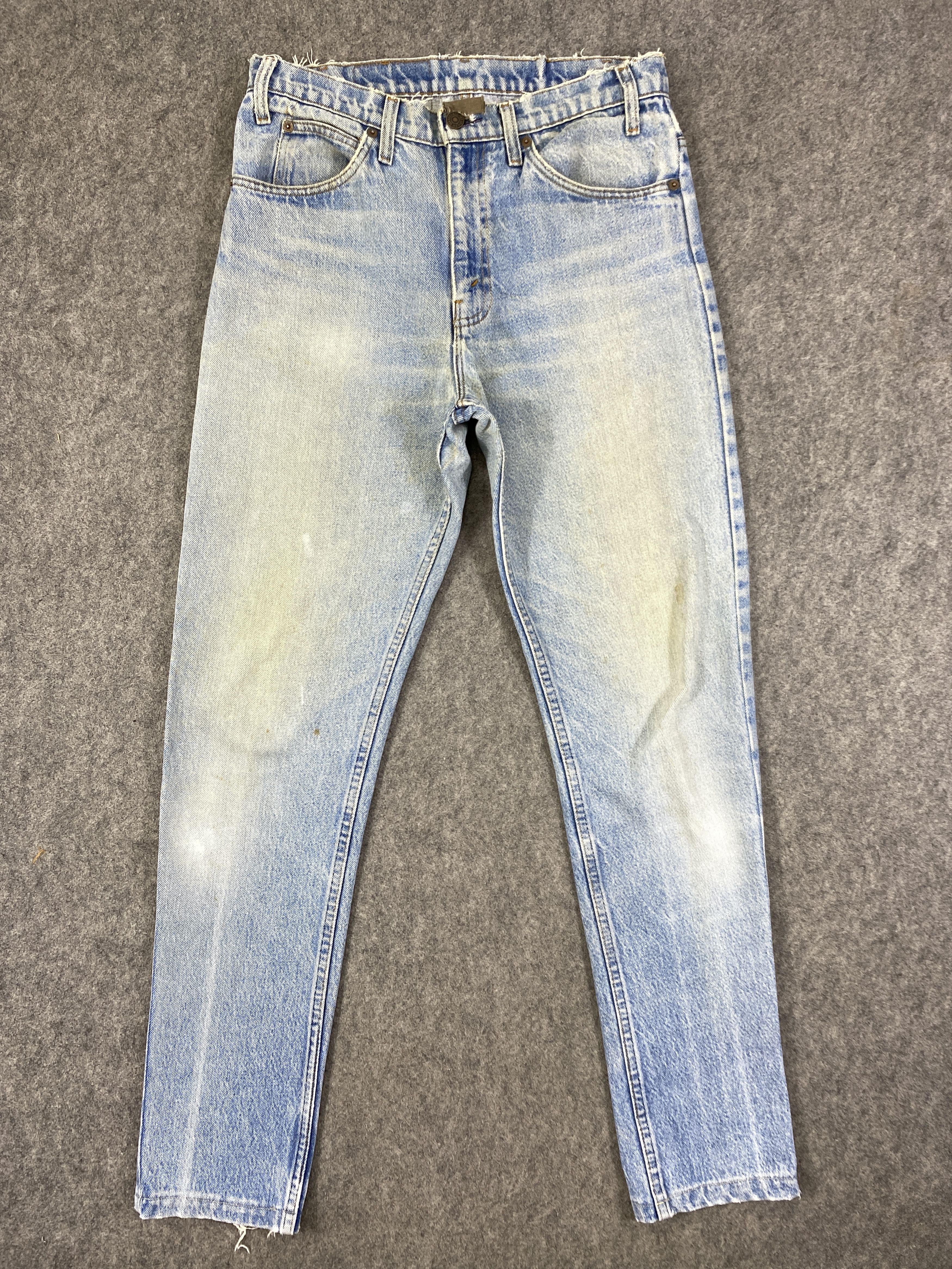 Levi's Light Blue Wash Vintage Levis 509 Orange Tab 31x30.5 -JN3233 Size US 31 - 1 Thumbnail