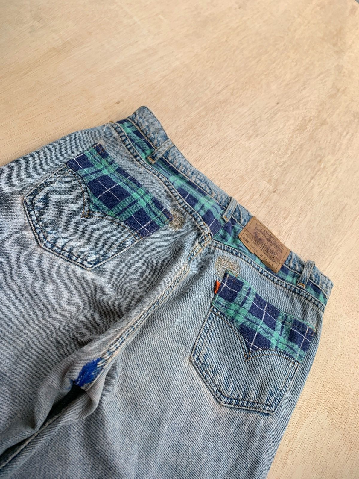 Japanese Brand × Levi's Vintage Clothing × Vintage Vintage Levis Orange Tab Distressed Denim Jeans Size US 34 / EU 50 - 5 Thumbnail