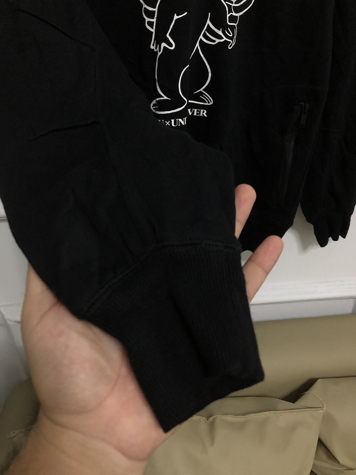 Designer × Japanese Brand × Undercover 💸NEED GONE💸 Undercover x GU Black UFO Hoodie Size US S / EU 44-46 / 1 - 5 Thumbnail