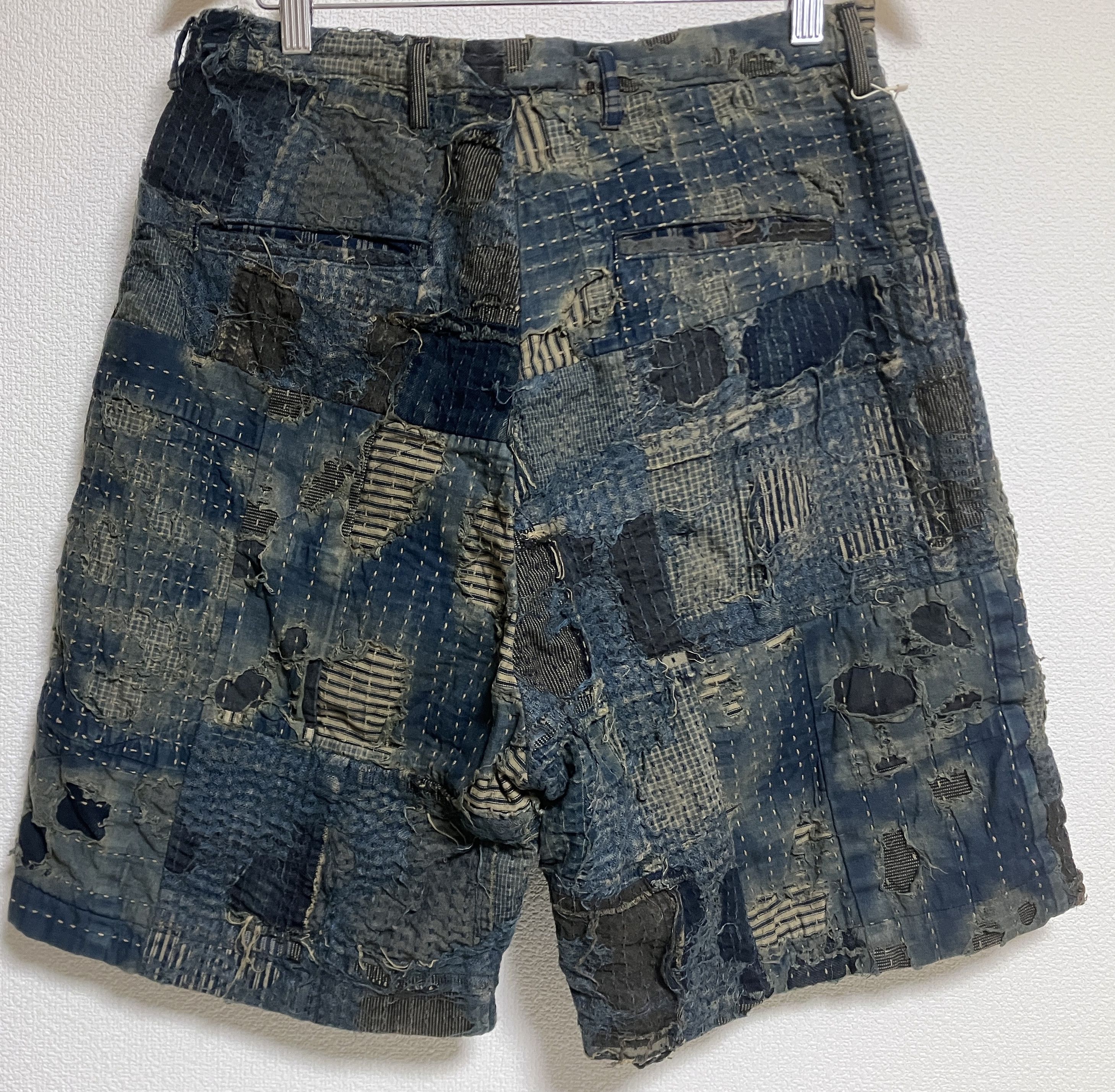 Kapital Kapital BORO ivy short Pants shorts indigo size 3 new Size US 33 - 2 Thumbnail
