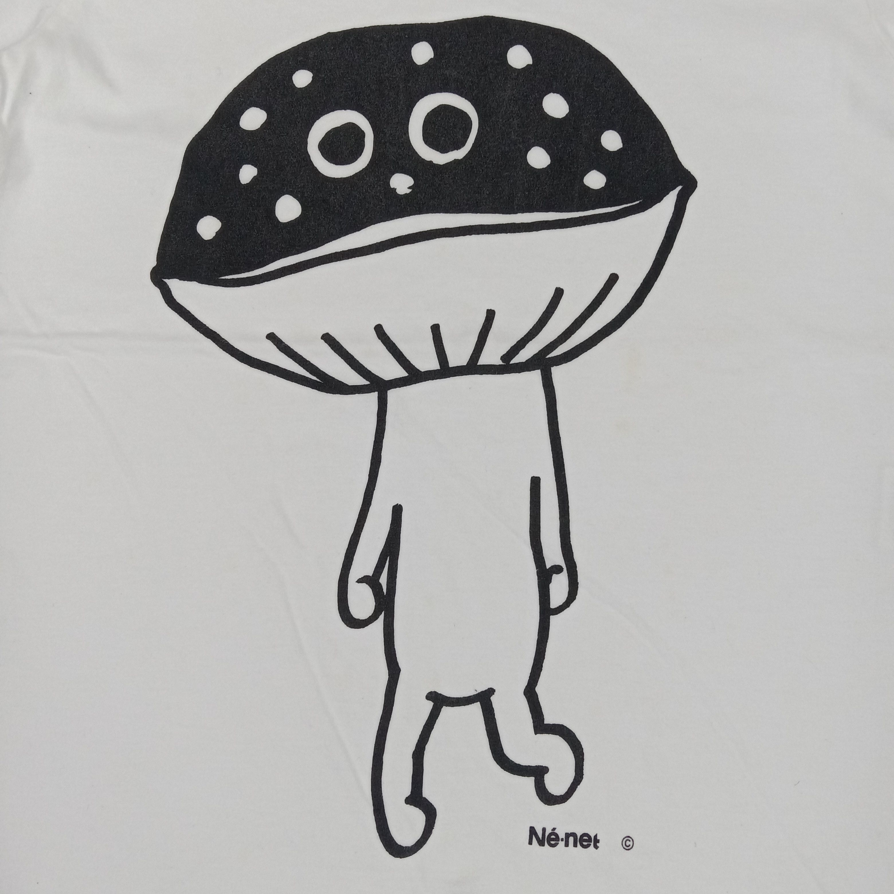 Issey Miyake × Ne-Net × Vintage Ne-Net Tshirt Japanese Designer Brand Streetwear Size XS / US 0-2 / IT 36-38 - 2 Thumbnail