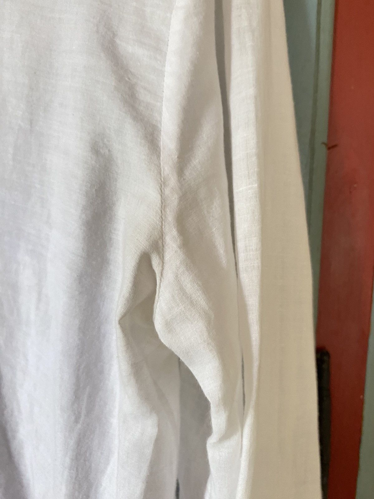 45rpm 45 RPM white V-neck blouse Size XS / US 0-2 / IT 36-38 - 9 Thumbnail
