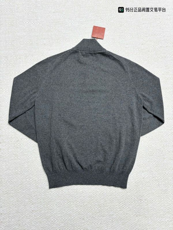 Loro Piana Loro Piana Solid Comfort Loose Classic Sweatshirt Size US M / EU 48-50 / 2 - 1 Thumbnail