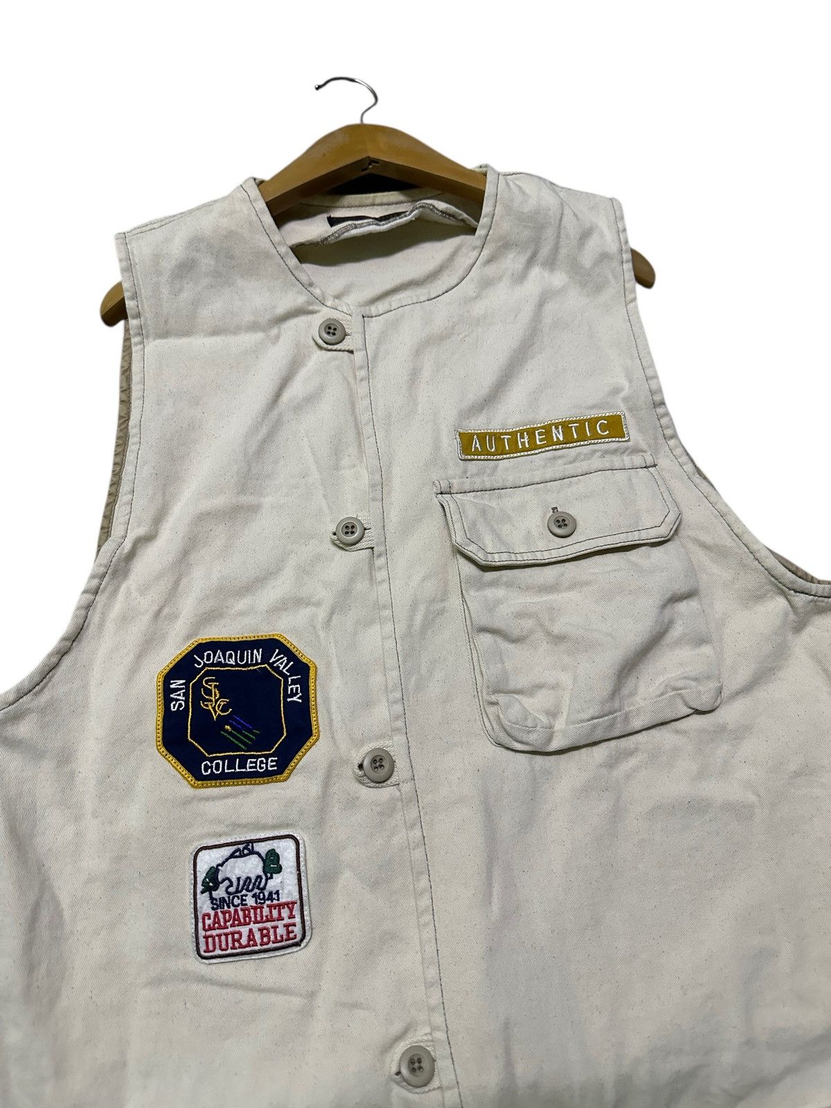 Japanese Brand Cube sugar work wear vest Size US M / EU 48-50 / 2 - 2 Thumbnail