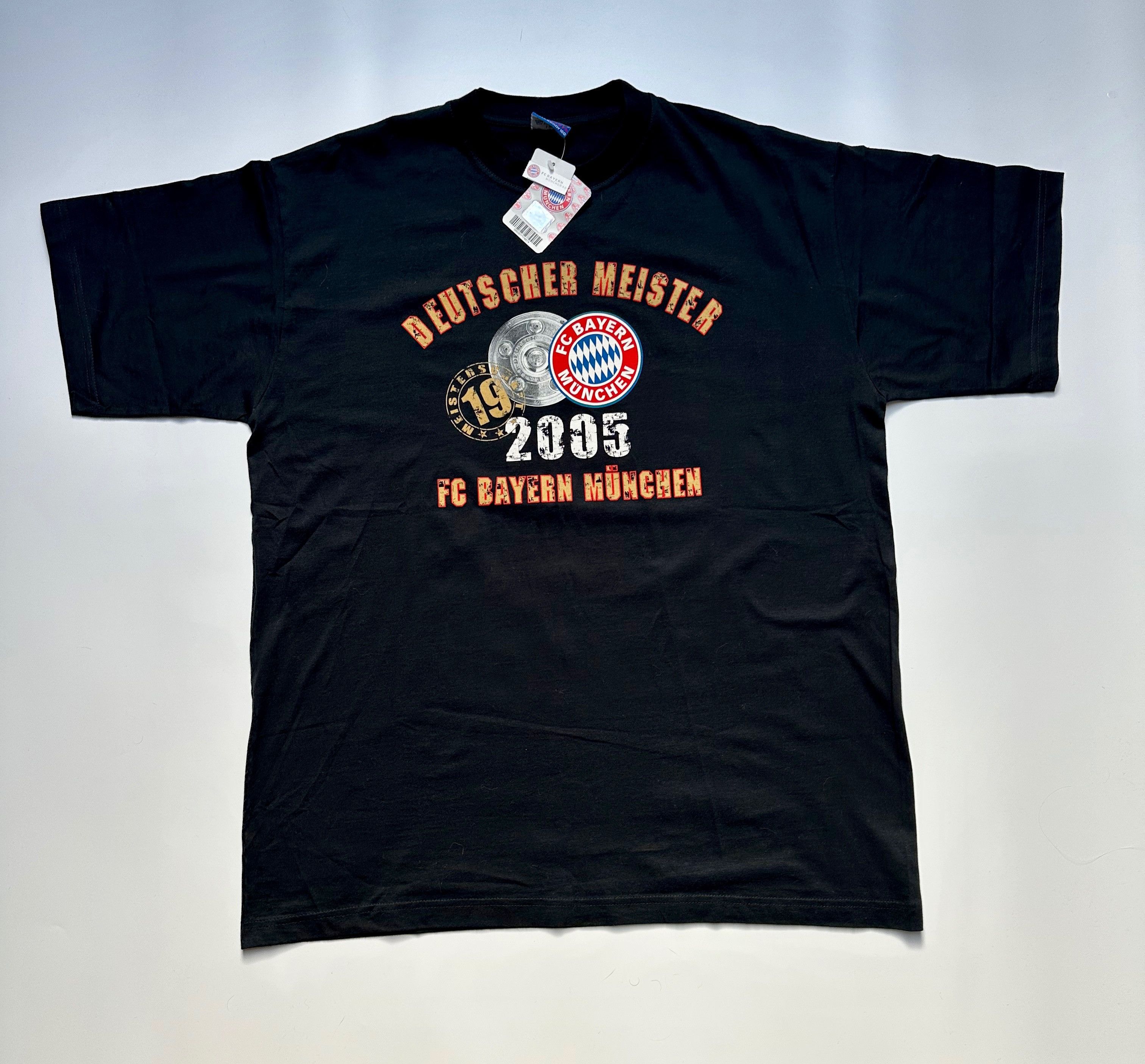 Vintage 2005 Bayern Munich T shirt Vintage Deutschland football Size US XXL / EU 58 / 5 - 1 Thumbnail