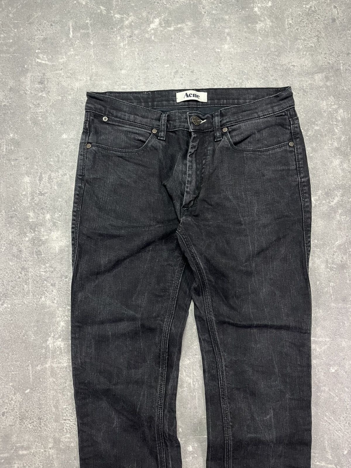 Acne Studios Acne Studios Max Cash Slim Skinny Denim Jeans 31/32 Size US 31 - 3 Thumbnail