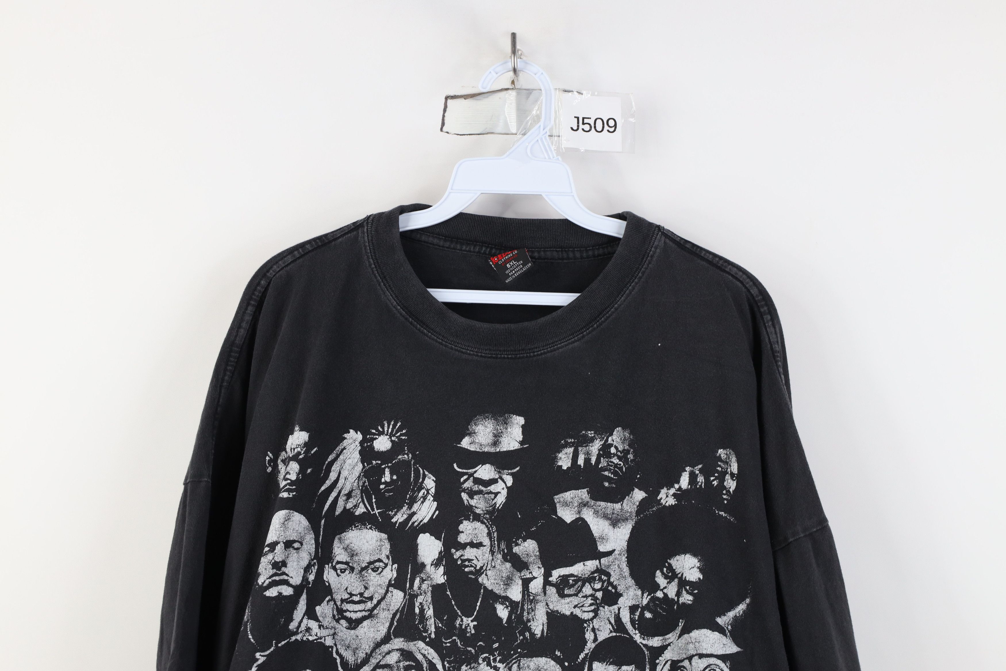 Vintage Vintage Y2K Streetwear Rap Legends Short Sleeve T-Shirt Size US XXL / EU 58 / 5 - 2 Thumbnail