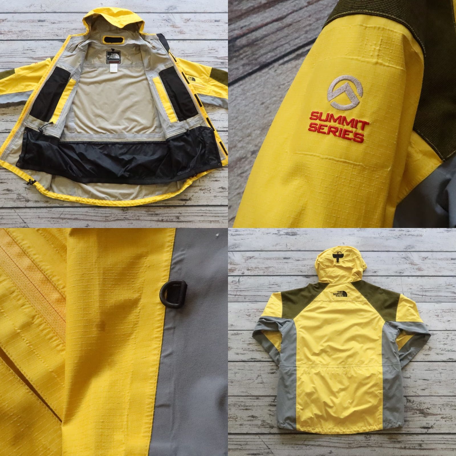 The North Face VINTAGE The North Face Summit Series Gore-Tex XCR Jacket Mens L Yellow GTX Summit Series Parka Jacket Size US L / EU 52-54 / 3 - 10 Thumbnail