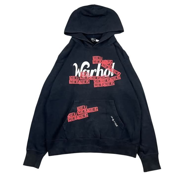 Uniqlo Sunfaded Andy Warhol Hoodie Sweatshirt Size US L / EU 52-54 / 3 - 1 Thumbnail