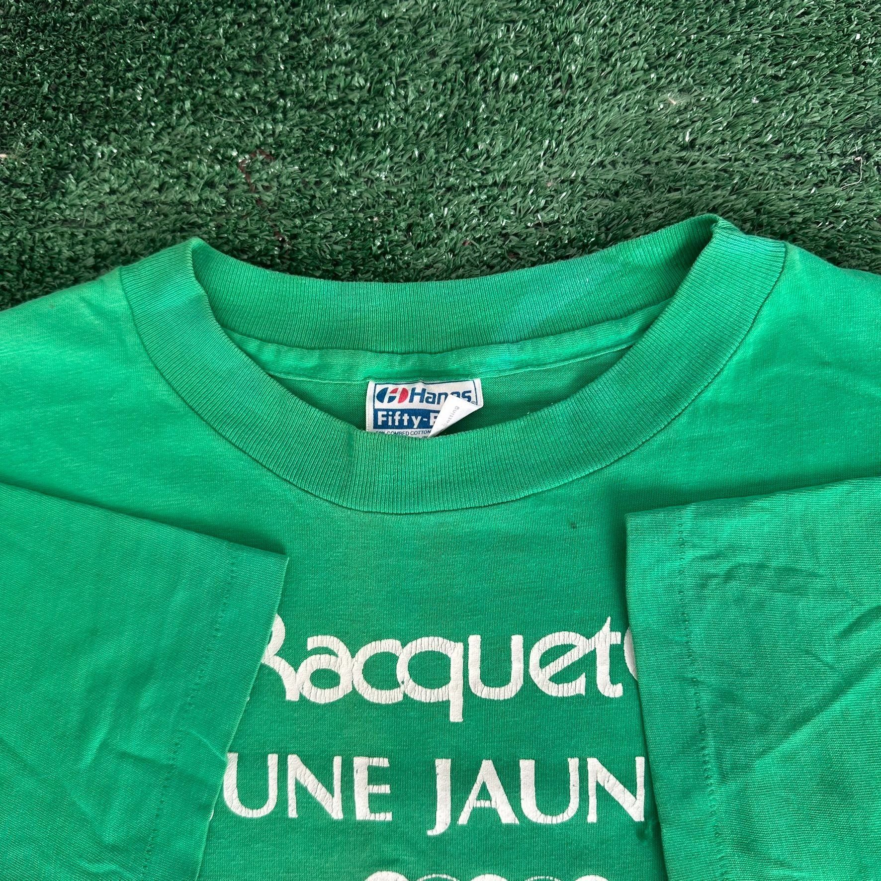 Vintage Vintage 80s June Jaunt T-Shirt Single Stitch Charity Fundrai Size US L / EU 52-54 / 3 - 4 Thumbnail