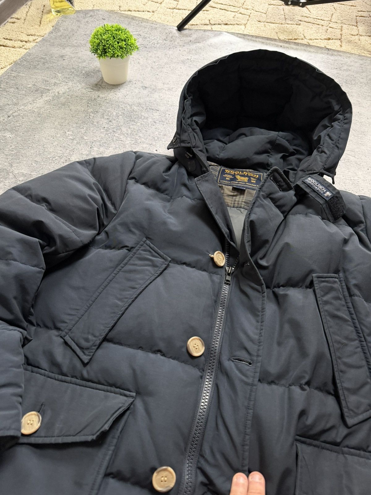 Woolrich Woolen Mills Woolrich Down Puffer Arctic Winter Parka Jacket Size US S / EU 44-46 / 1 - 9 Thumbnail