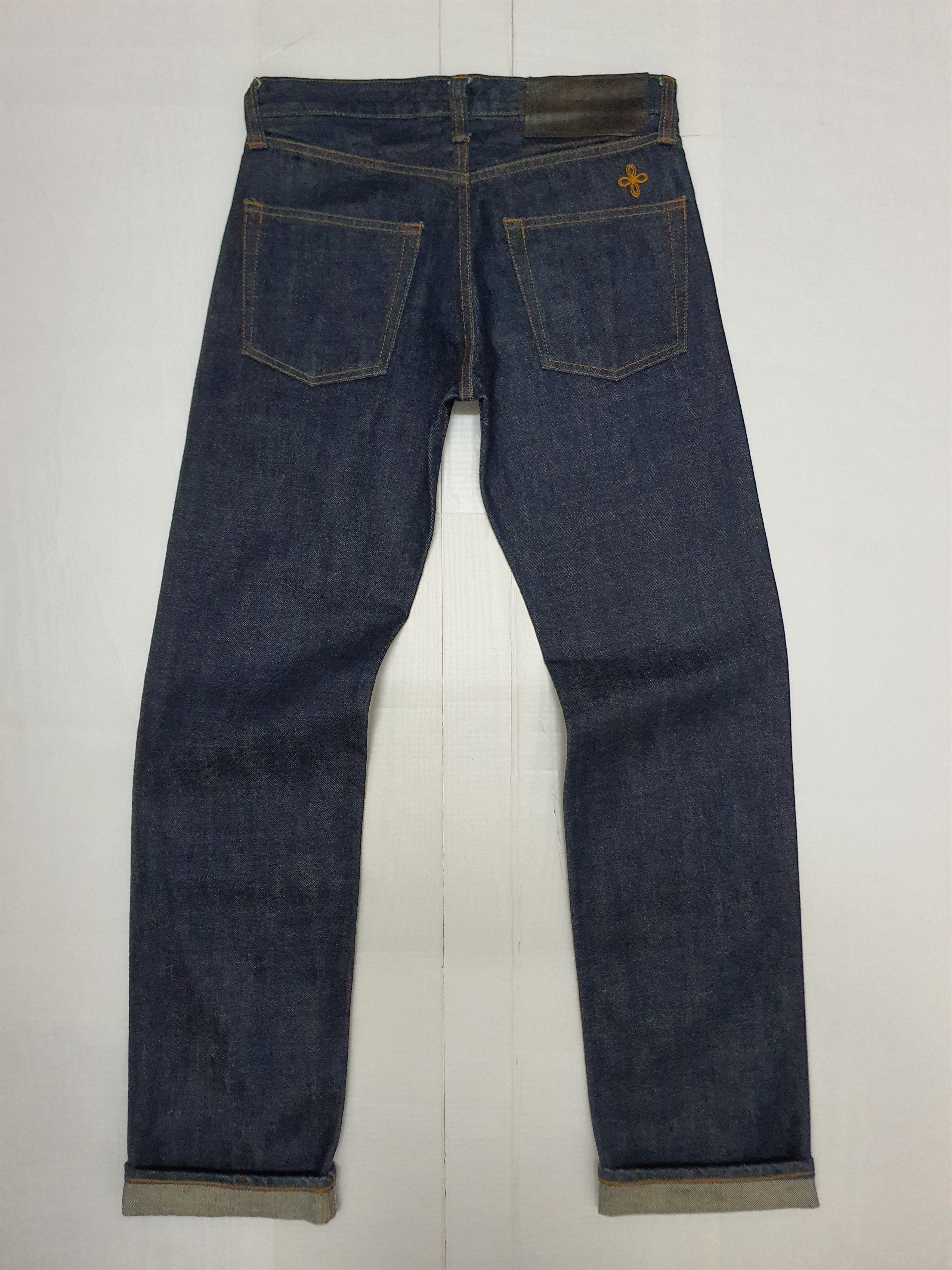 30 即日発送 Baggy Selvedge Jean Natural Supreme Rigid Baggy Selvedge Jean 25SS week1 Rigid Black / Indigo