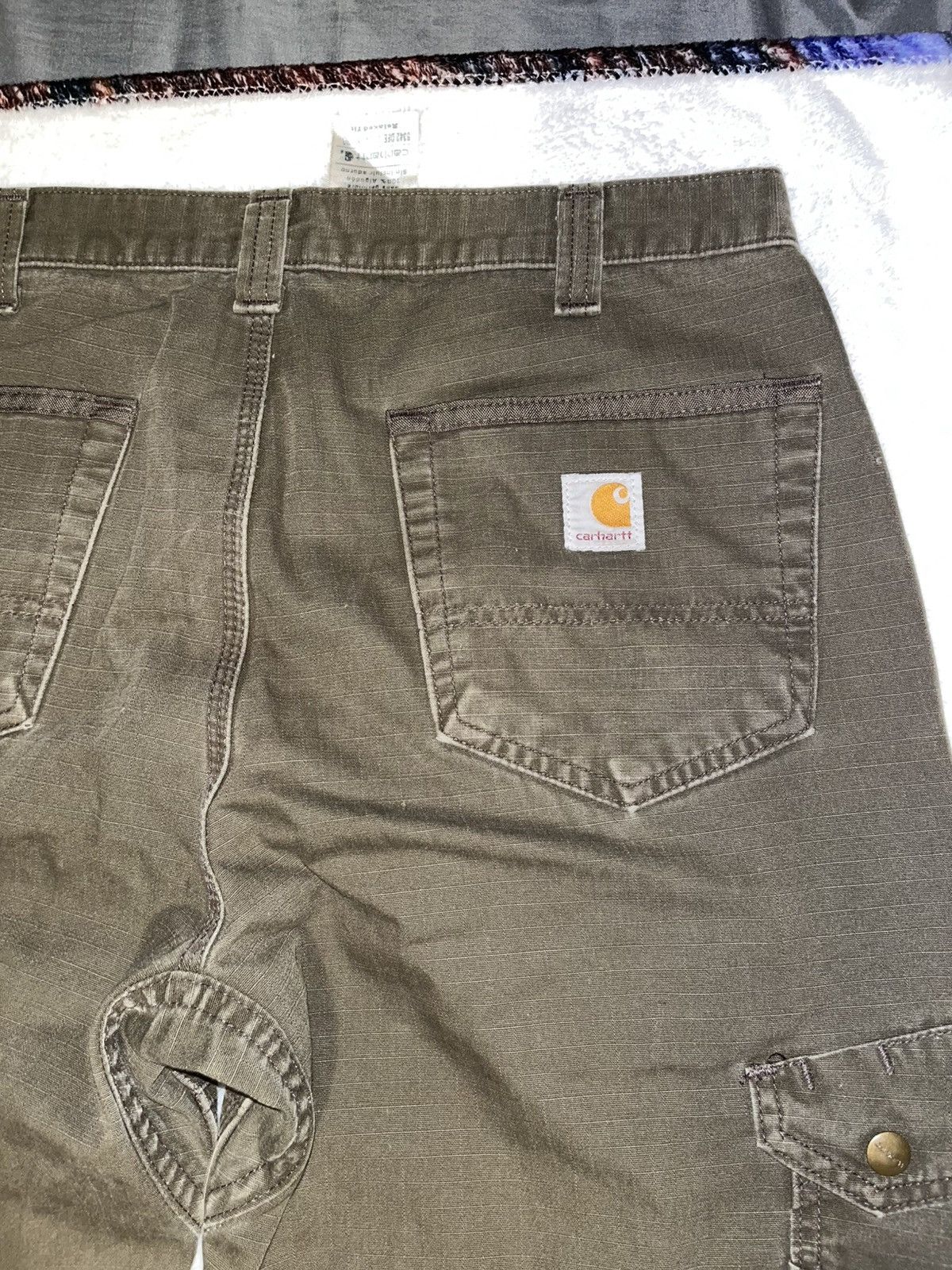 Carhartt × Vintage Carhartt x vintage brown carpenters pants Size US 34 / EU 50 - 5 Thumbnail