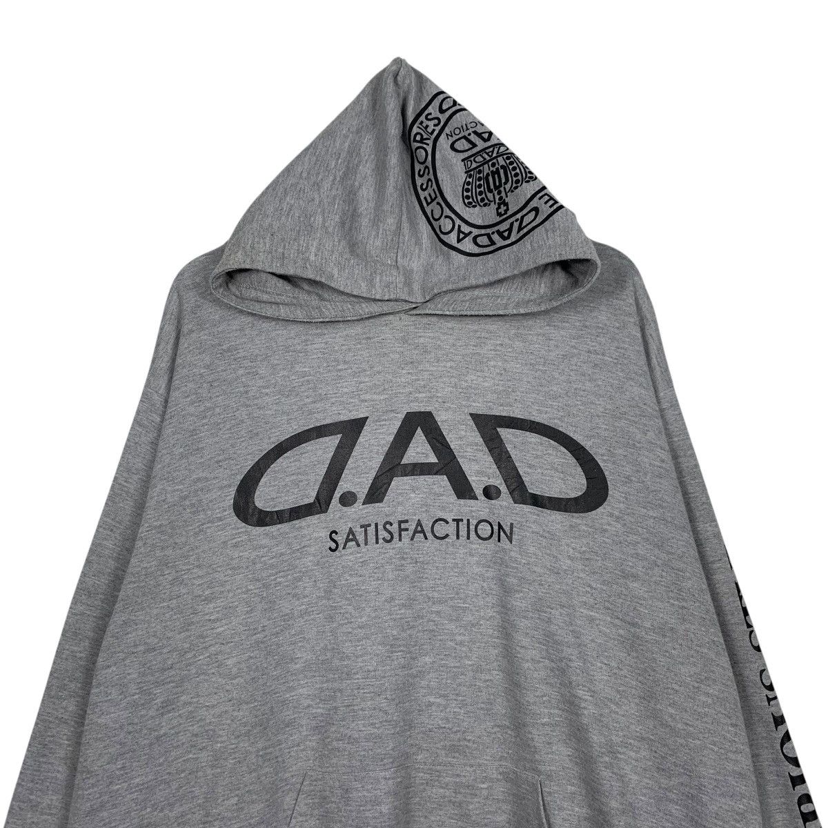 Japanese Brand DAD Satisfaction Spellout Pullover Hoodie Size US L / EU 52-54 / 3 - 2 Thumbnail