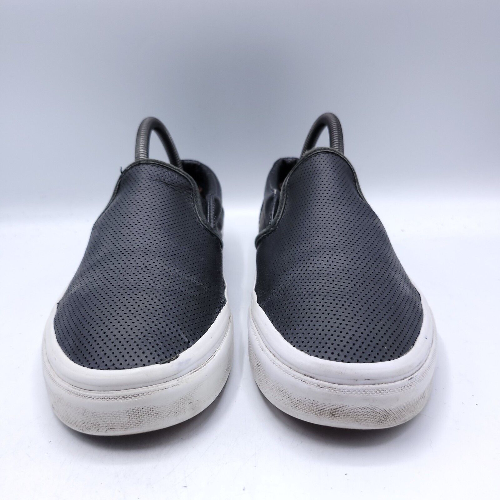 Vans Vans Off the Wall Shoe Womens Size 8.5 Mens 7 TB4R Black Size US 8.5 / IT 38.5 - 2 Thumbnail