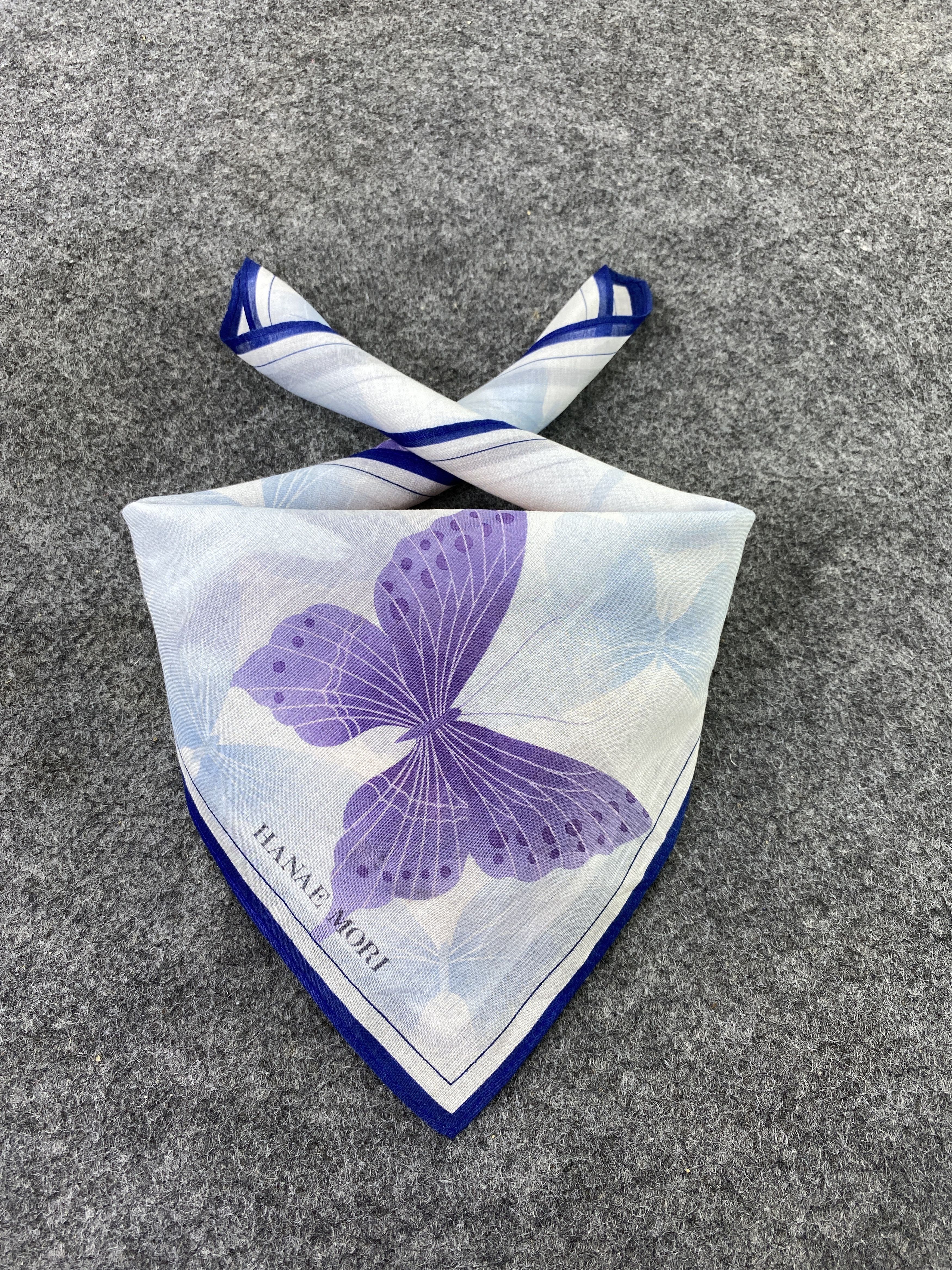 Hanae Mori × Vintage Hanae Mori Handkerchief / Bandana / Neckerchief-B211 Size ONE SIZE - 2 Thumbnail