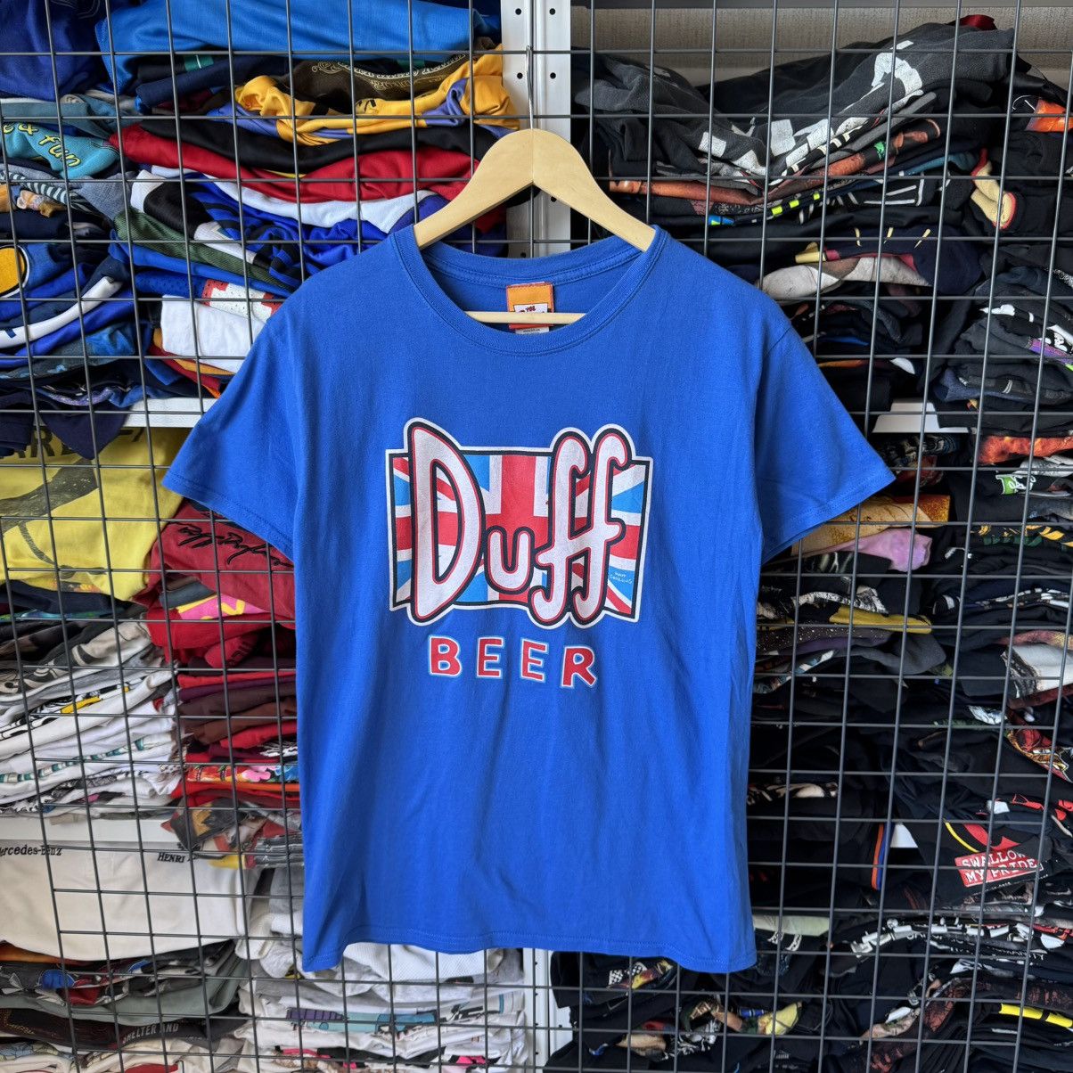 Vintage Vintage Y2K The Simpsons Duff Bear T-shirt Size US M / EU 48-50 / 2 - 1 Thumbnail