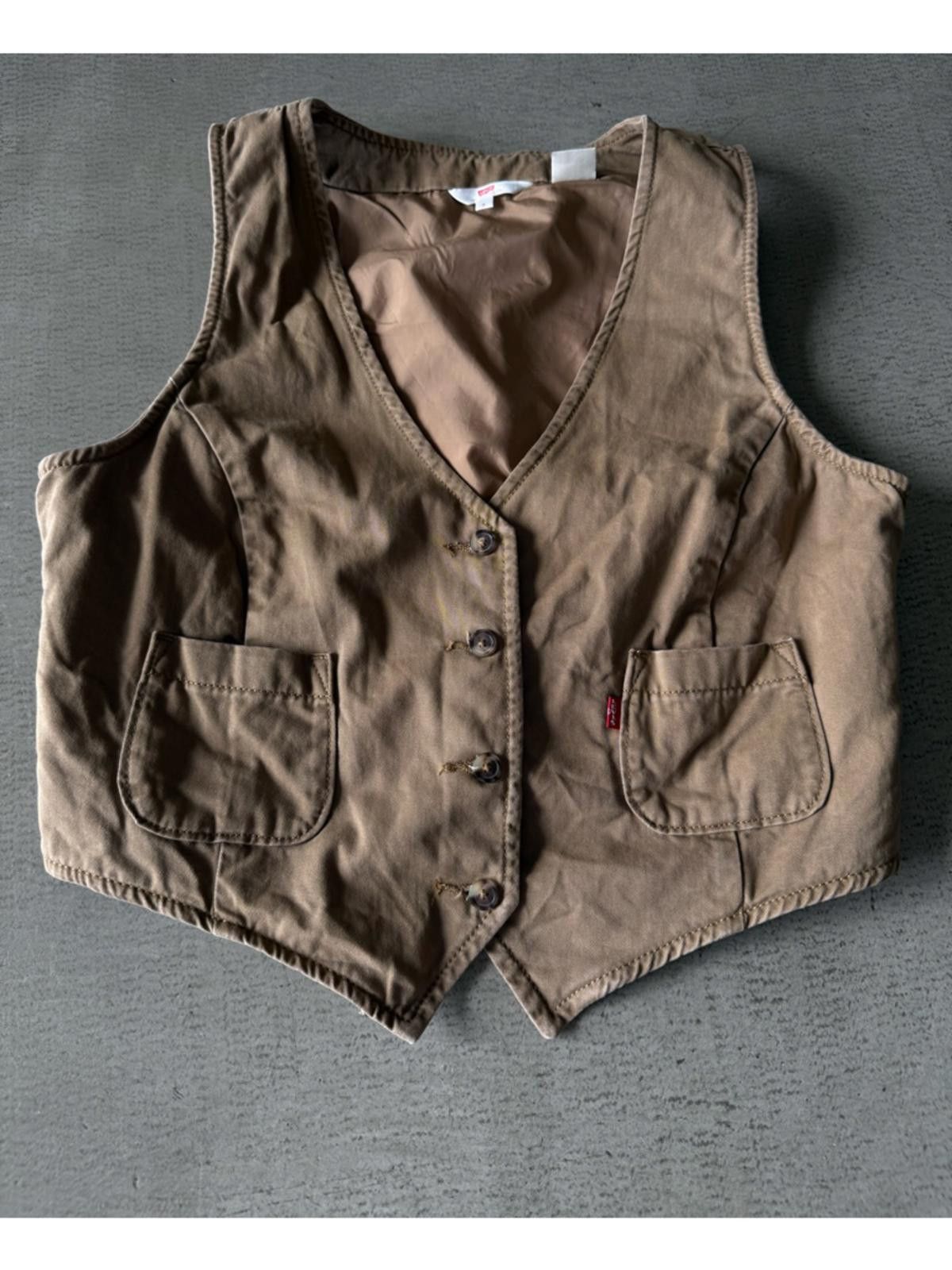 Levi's Levi’s Premium / Tailored Vest / Brown Size S / US 4 / IT 40 - 8 Thumbnail