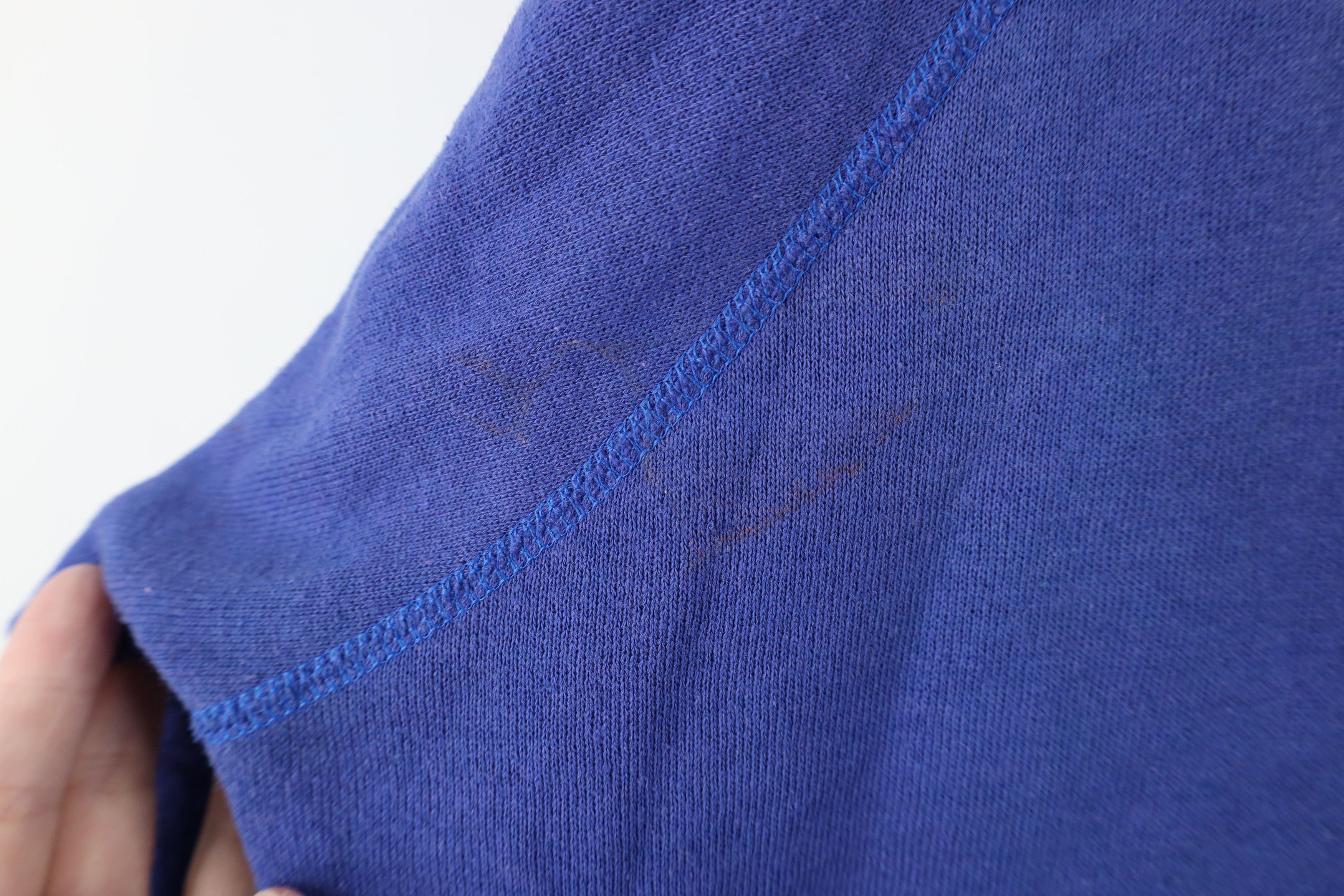 Vintage Vintage 80s Chicago Cubs Baseball Hoodie Sweatshirt Blue USA Size US XL / EU 56 / 4 - 8 Thumbnail