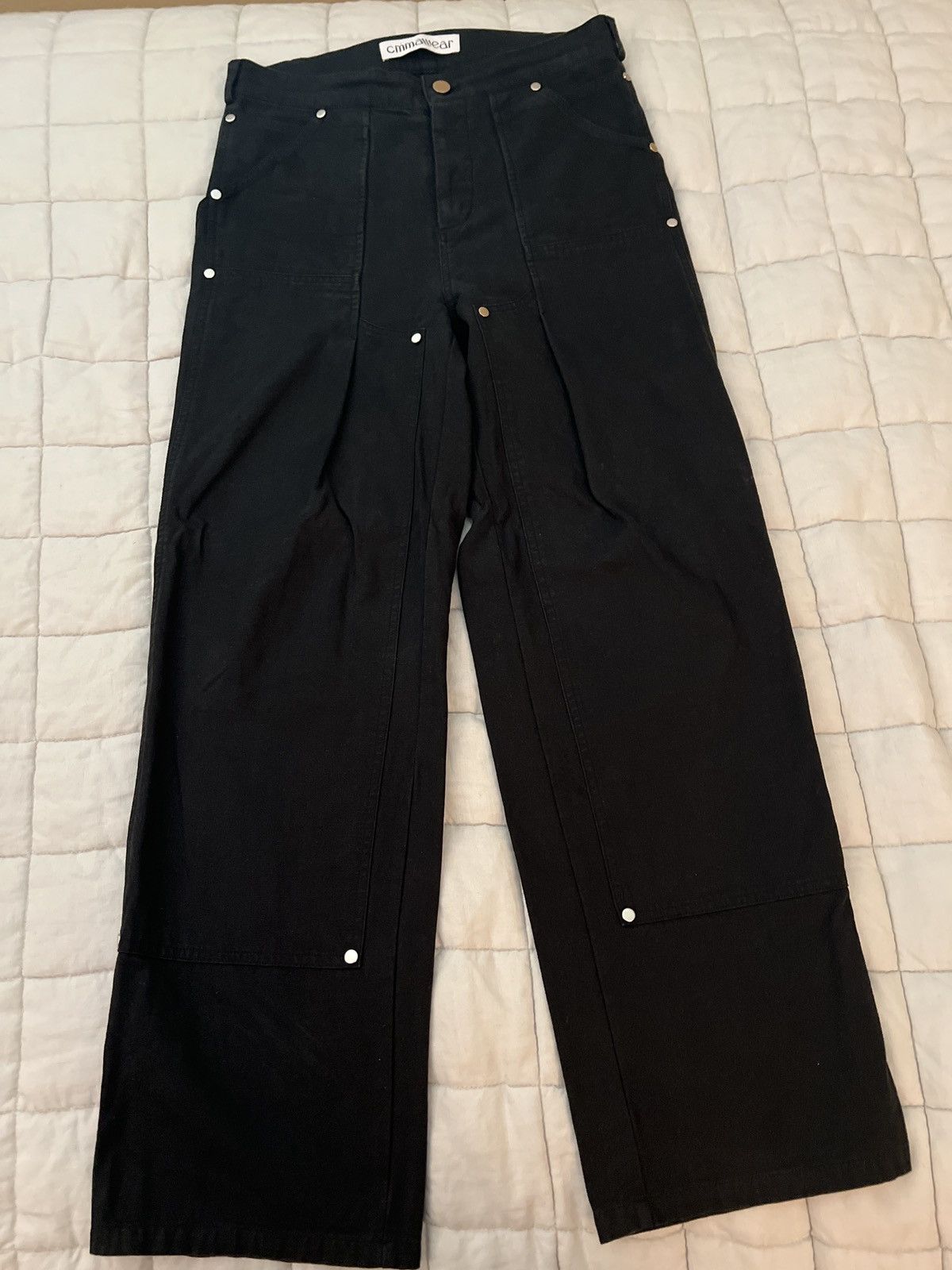 CMMAWEAR CMMAWEAR Lotus Doubleknee Black | Grailed