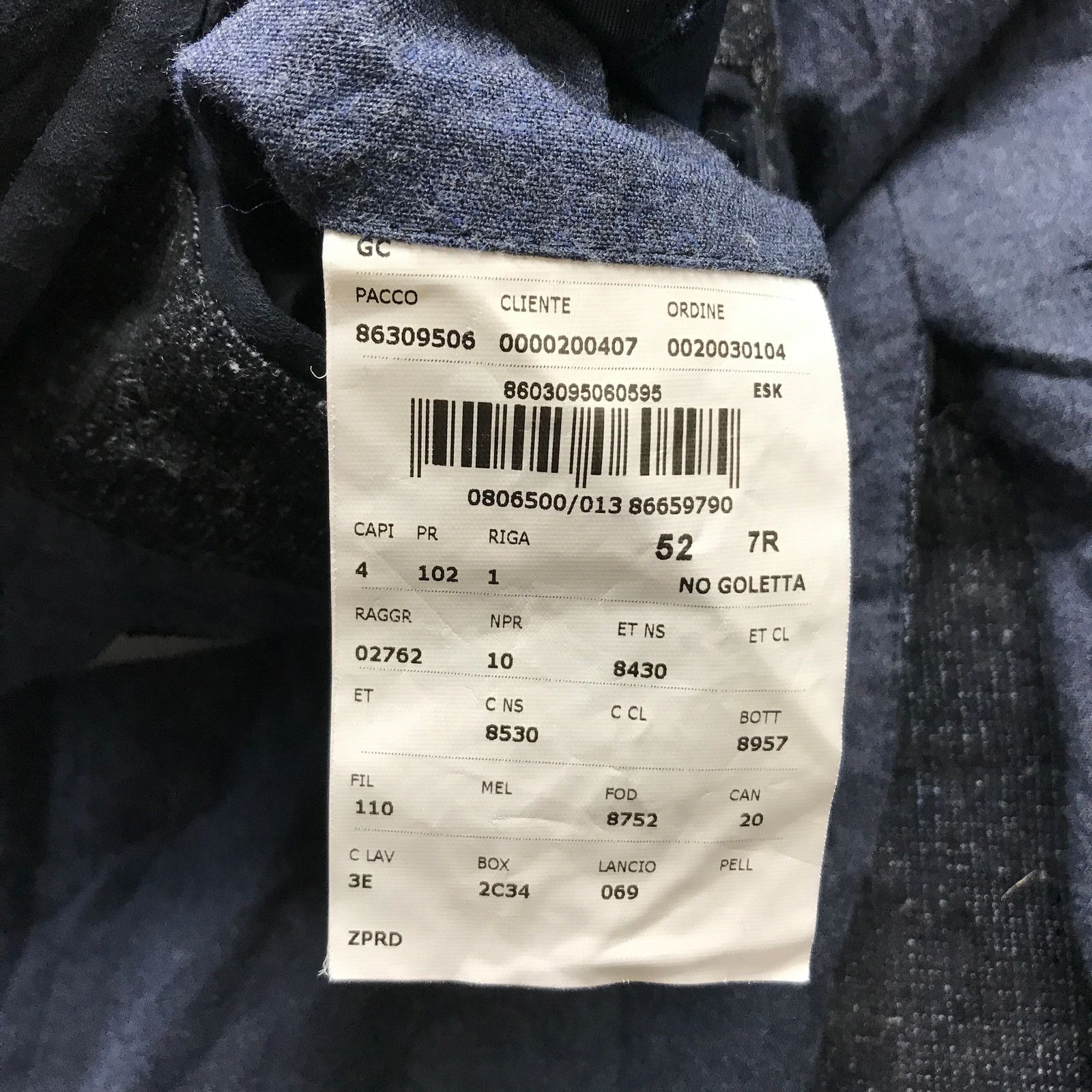 Corneliani Corneliani Lined Wool Blazer Coat Jacket 52 Long Sleeve Navy Size US L / EU 52-54 / 3 - 3 Thumbnail