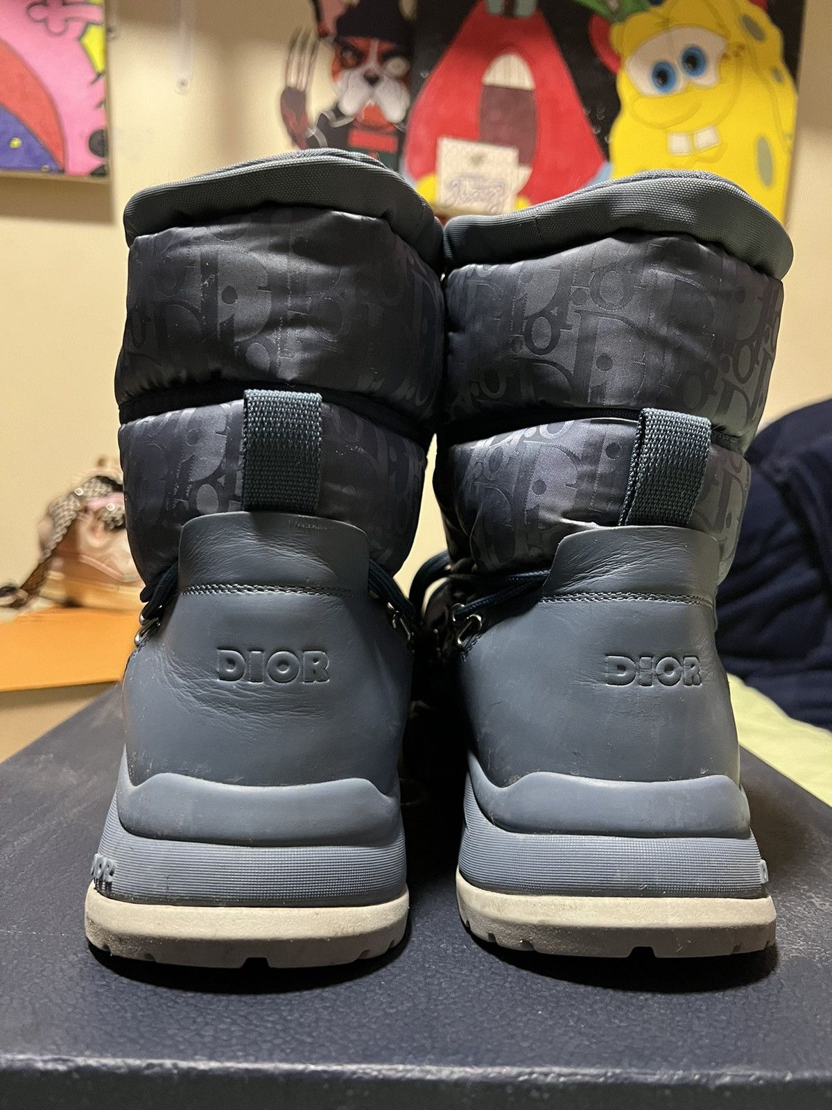 Dior Snow Boots Dior Blue Size EU 45 = U.S 12 Size US 12 / EU 45 - 4 Thumbnail