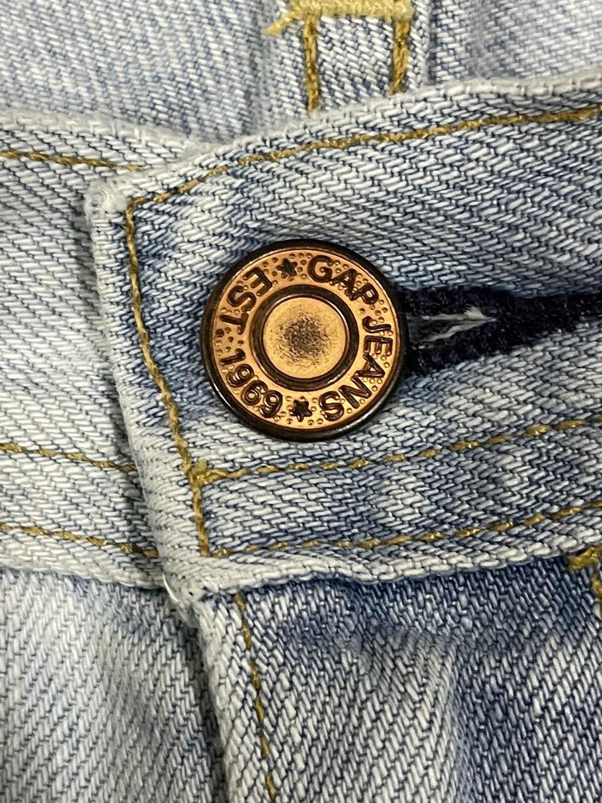 Gap Vintage Gap Blue Wash Classic Style Baggy Jeans Size US 32 / EU 48 - 7 Thumbnail